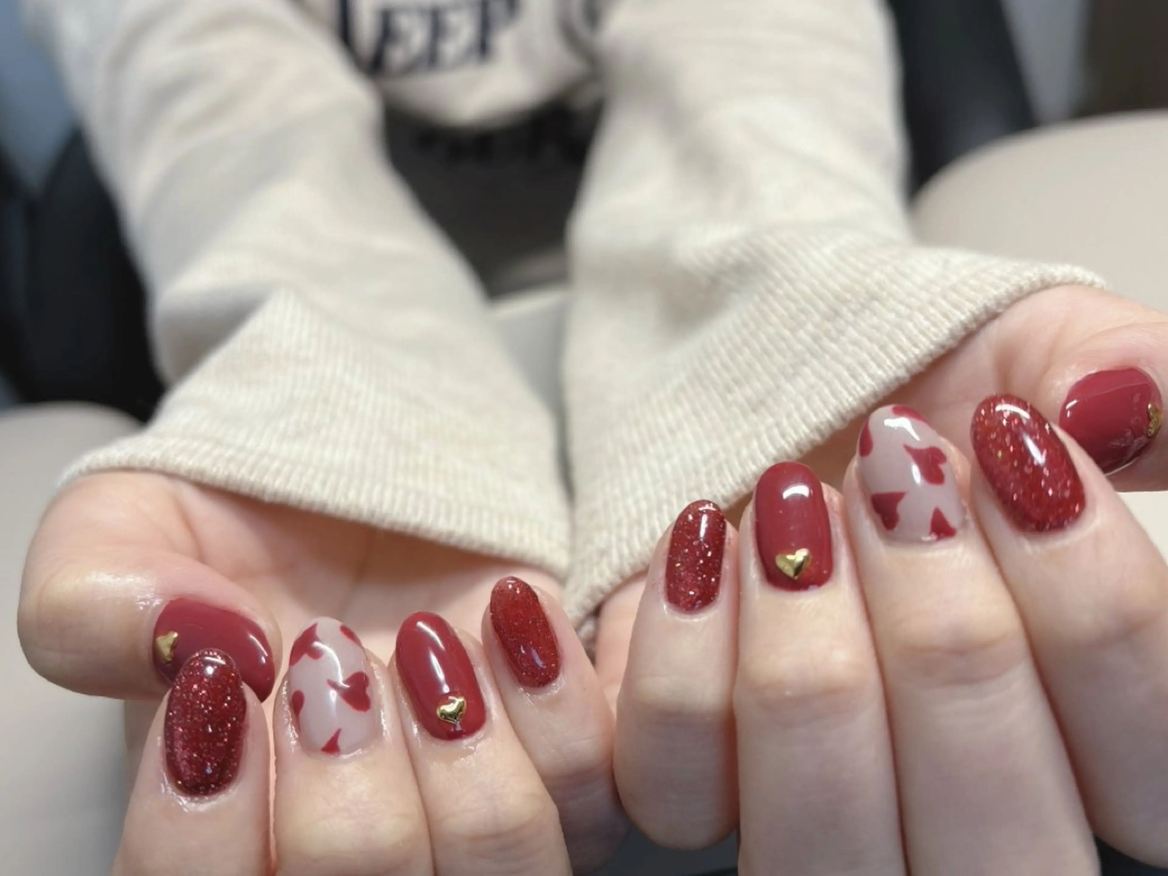 ネイル フラッシュネイル ジェルネイル マグネットネイル 持ち込み パラジェル ハンドネイル 認定講師⭐️歴20年 サロン&スクールのネイルデザイン