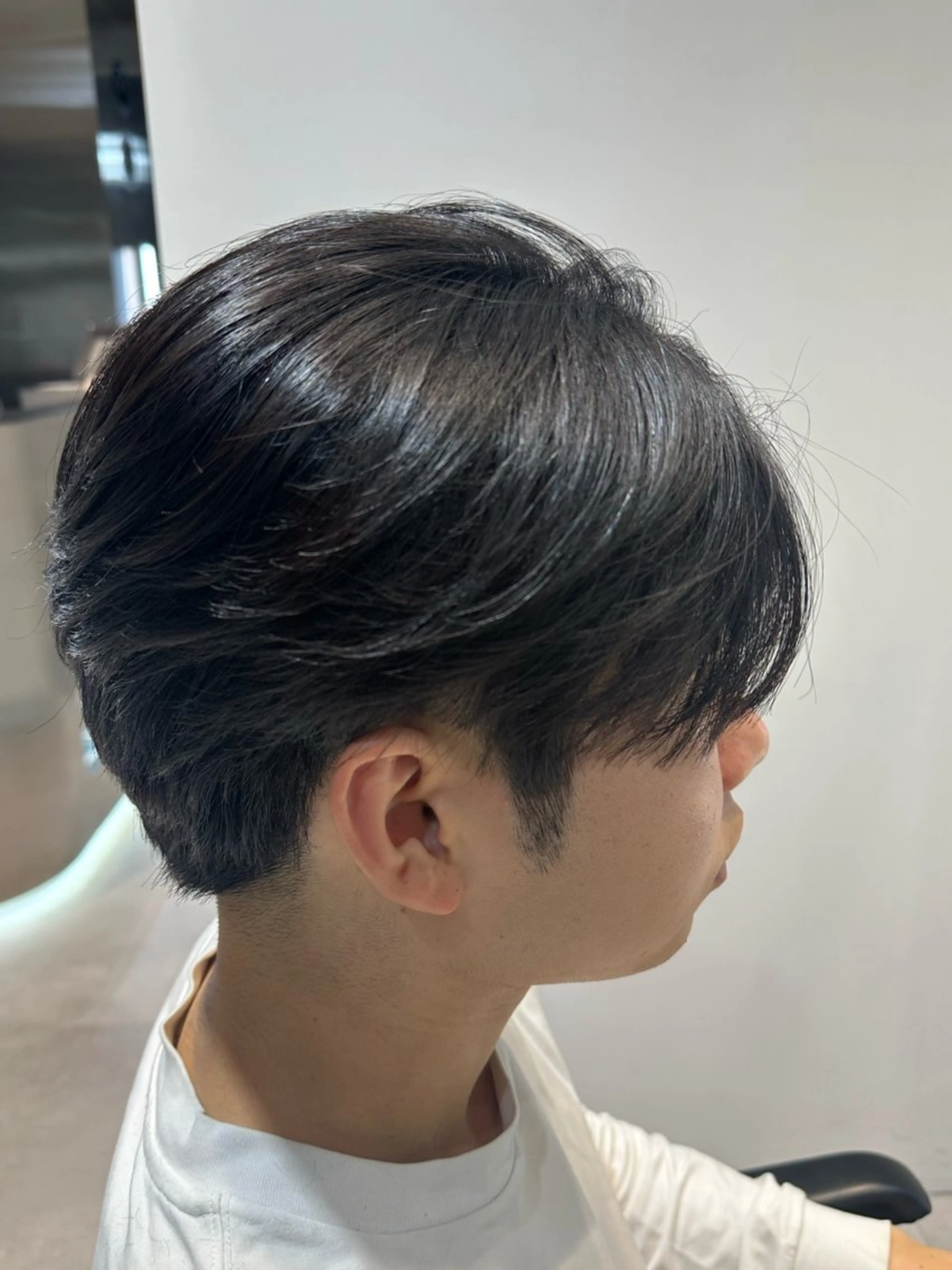 ショート メンズ 縮毛矯正 似合わせパーマ🔥 河浪 大智のヘアスタイル