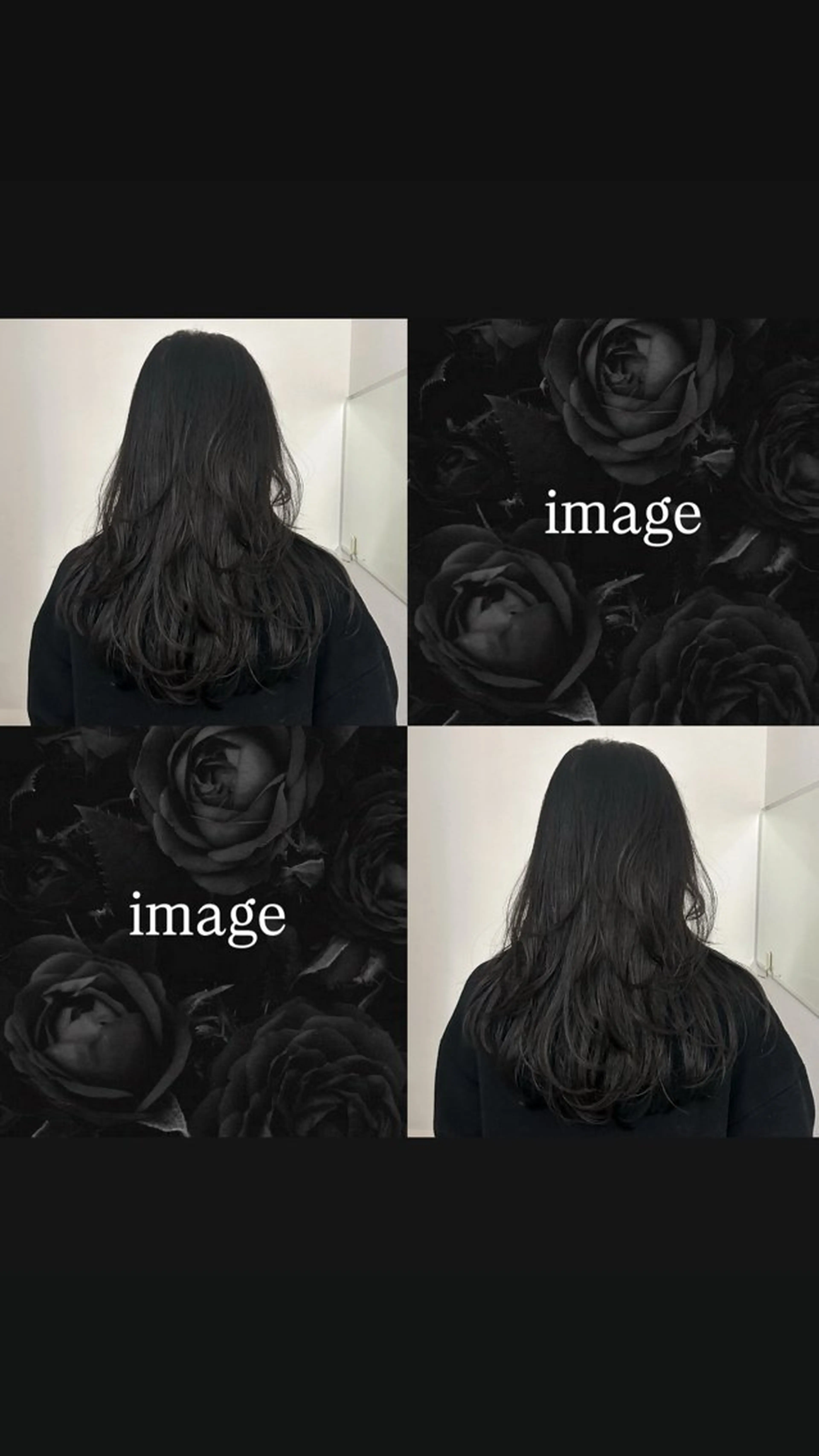 ロング ヘアカラー トリートメント ヘアセット Senri お洒落ヘア/経堂のヘアスタイル