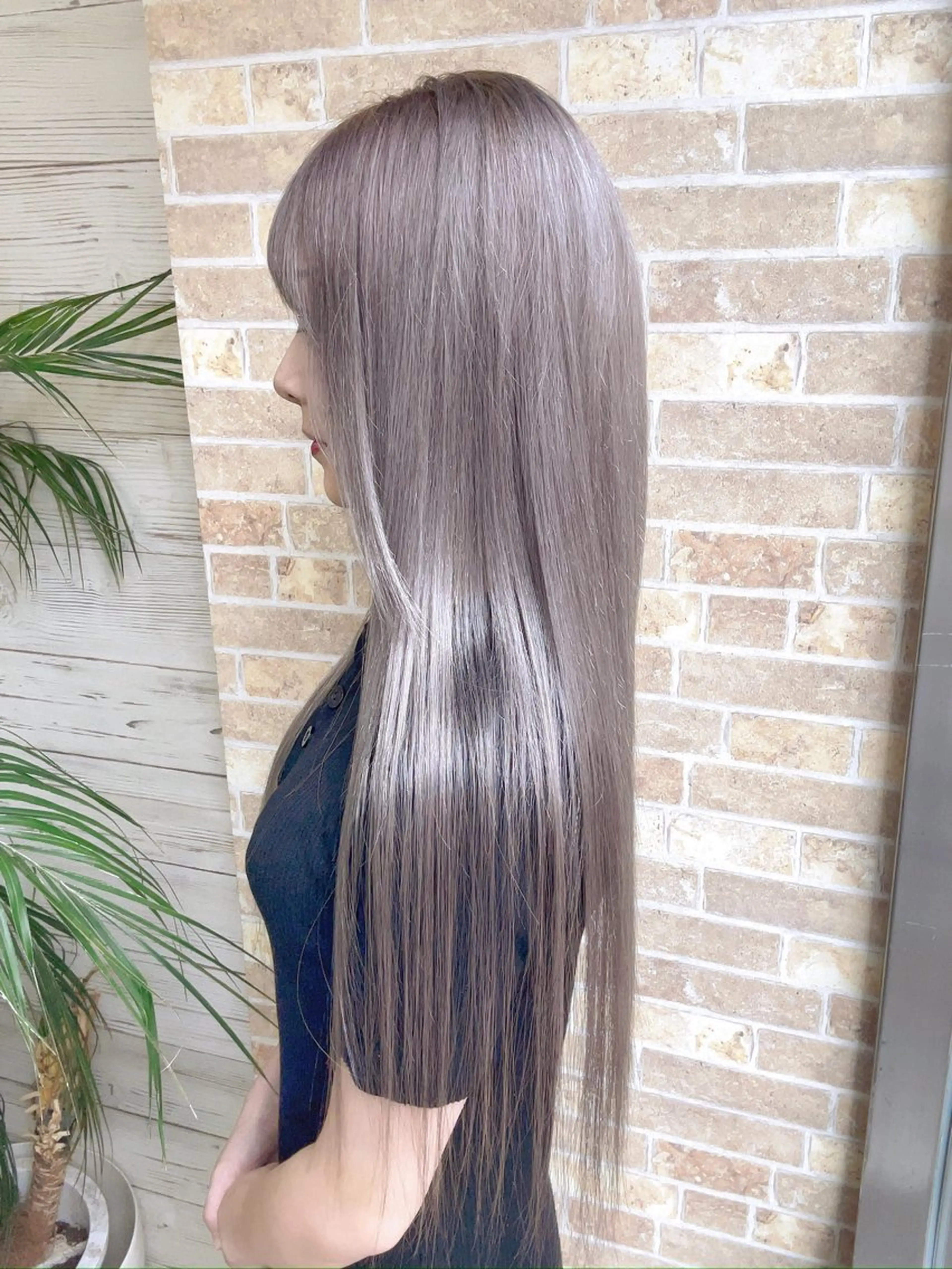 ロング カラー ブリーチ ダブルカラー トリートメント ヘアカラー 北沢 隆のヘアスタイル