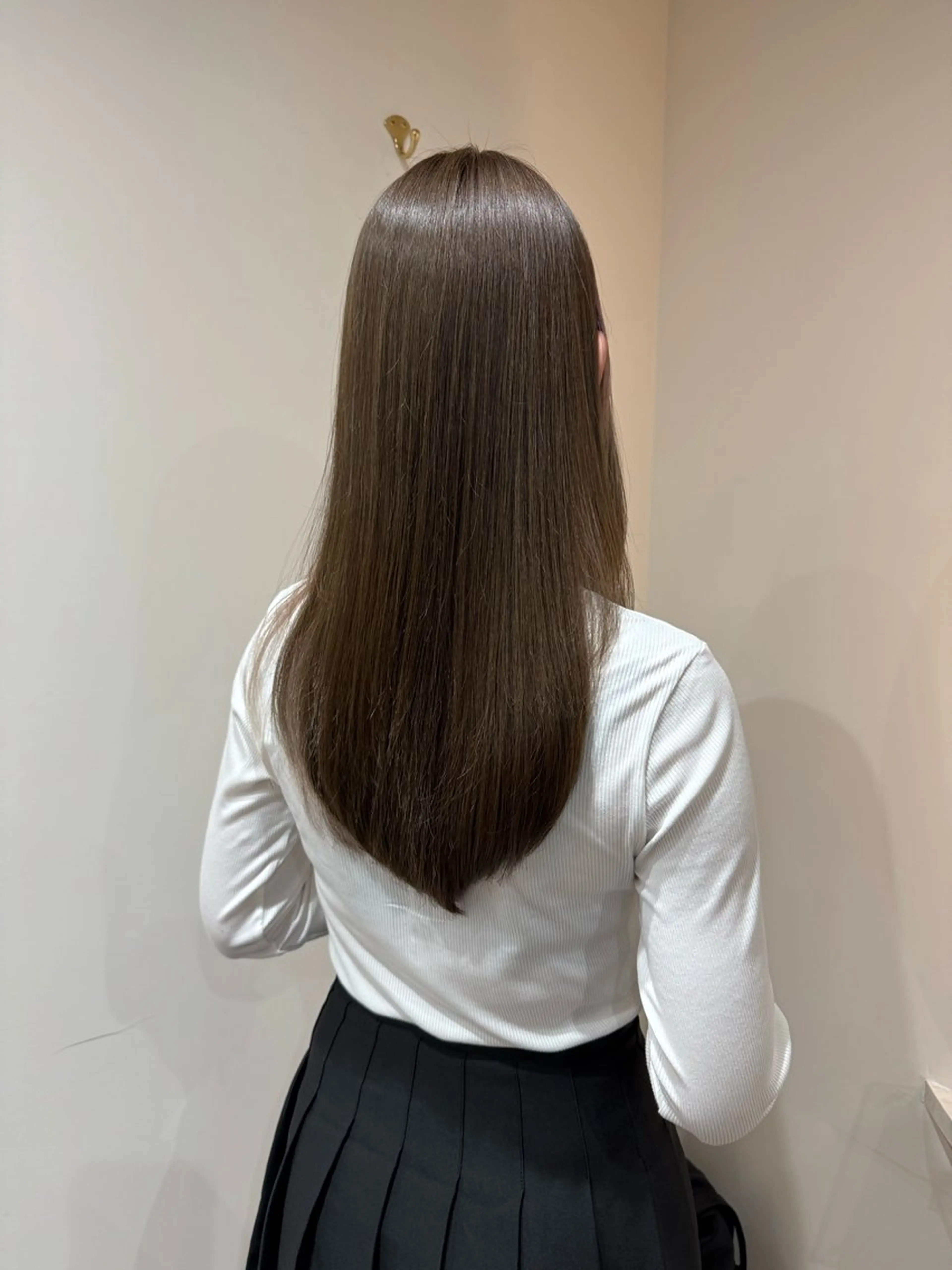 カラー ブリーチ カット ヘアカラー トリートメント iga/渋谷個室🍀 艶髪カラー✨のヘアスタイル