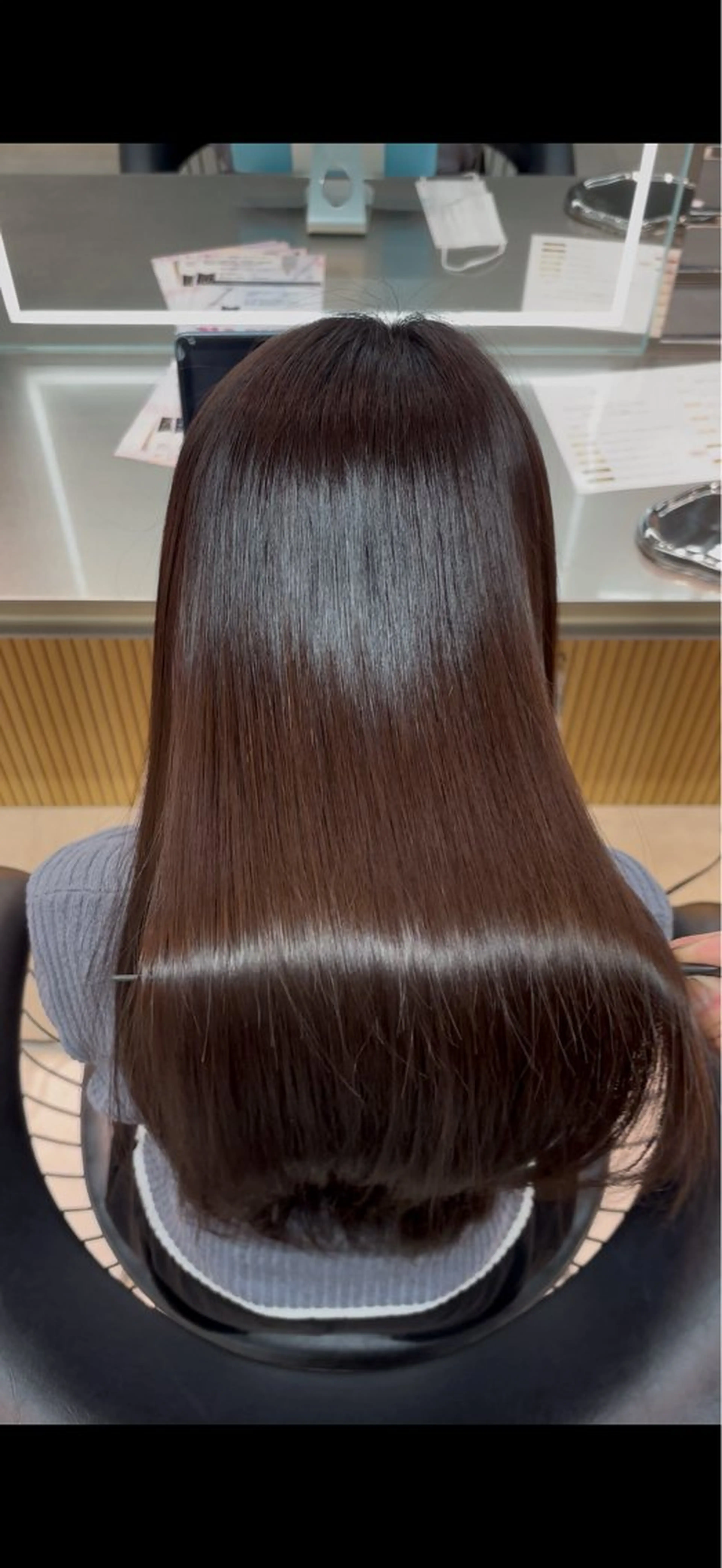 ロング カラー パーマ ヘアアレンジ ベージュカラー ブリーチ 透明感カラー ブリーチなしカラー 髪質改善 ヘアカラー 縮毛矯正 トリートメント 【博多髪質改善】 吉村 清志のヘアスタイル