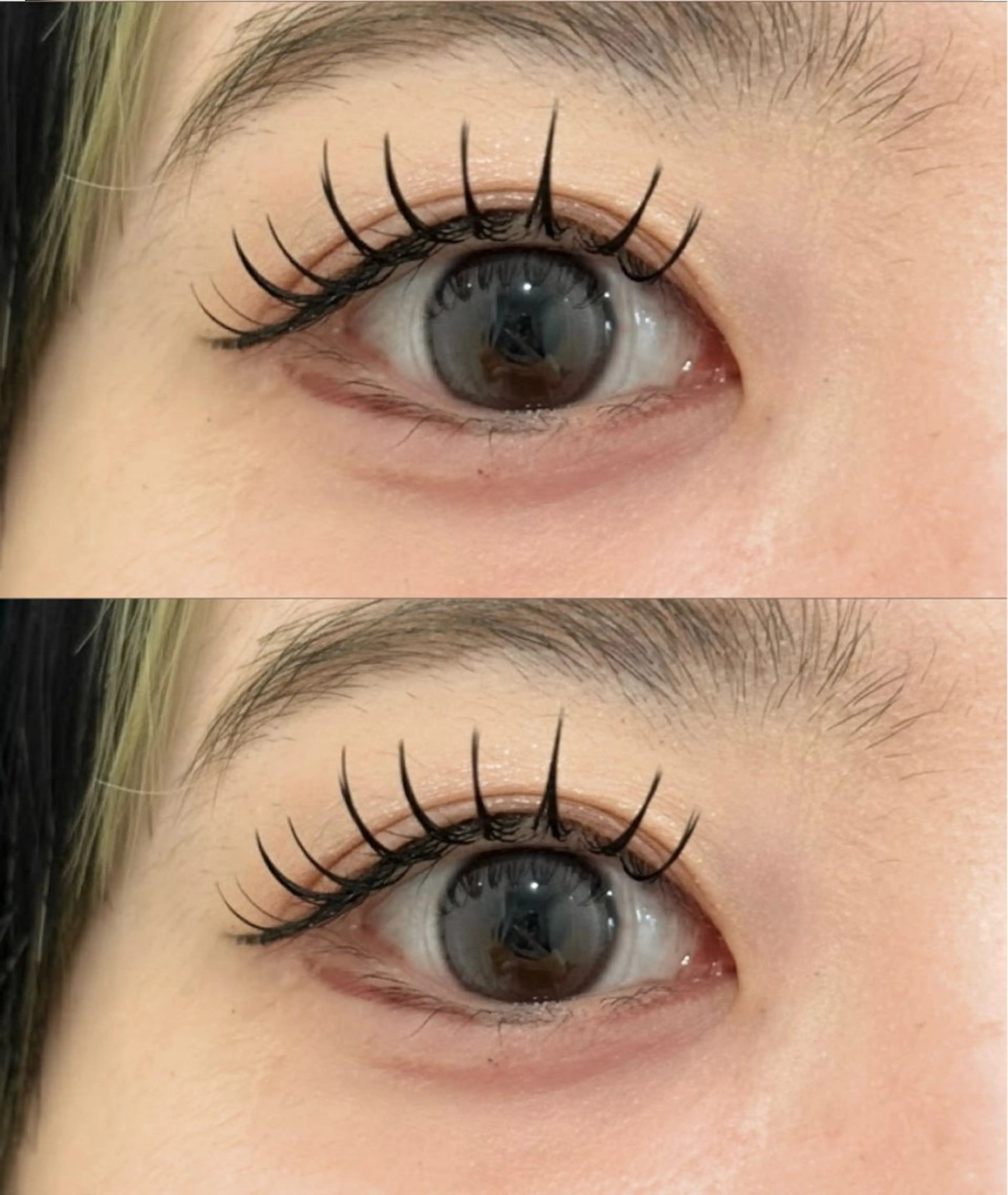 マツエク・マツパ フラットラッシュ meRK manamiのマツエク・マツパデザイン