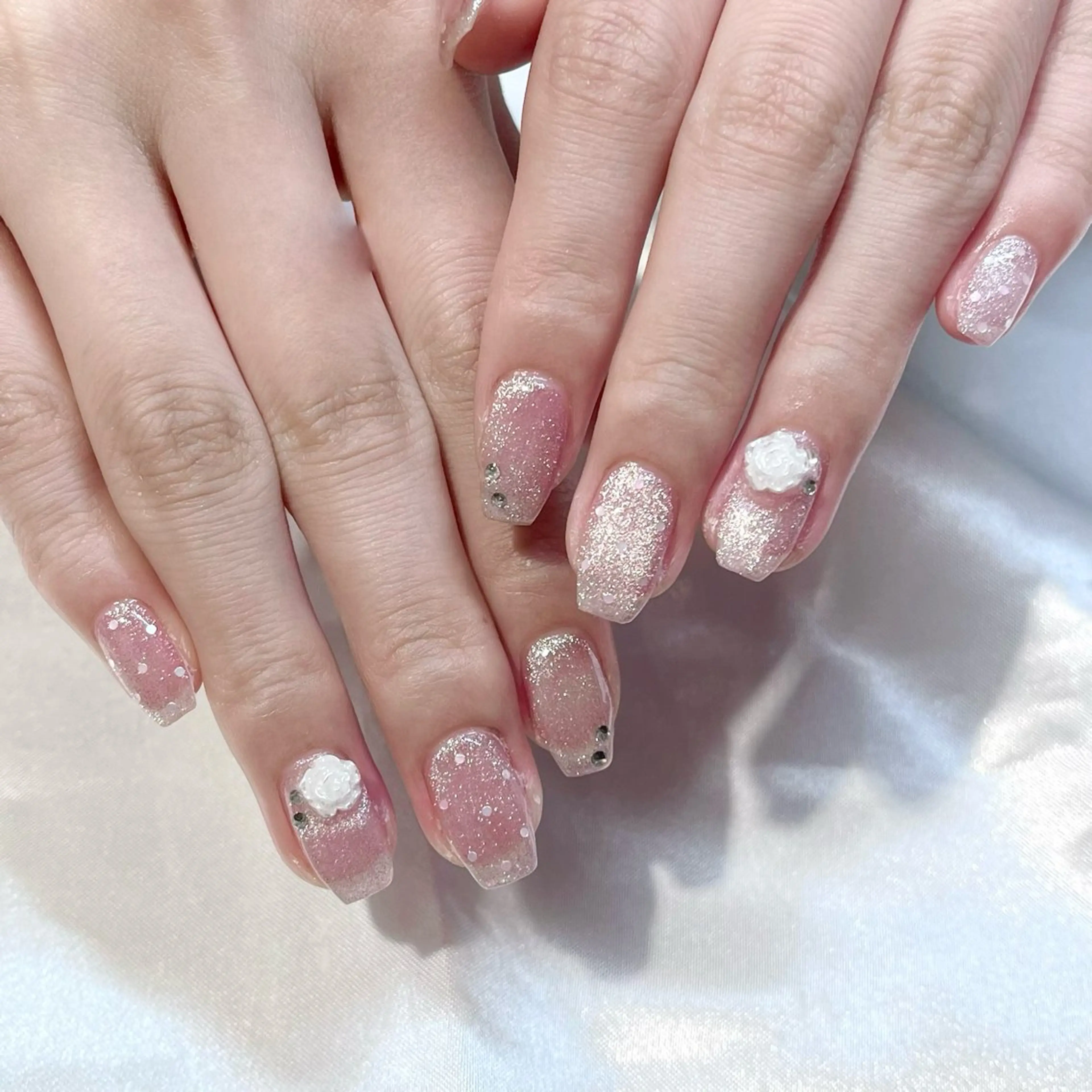 ネイル ハンドネイル 川村 優奈𝜗𝜚のネイルデザイン