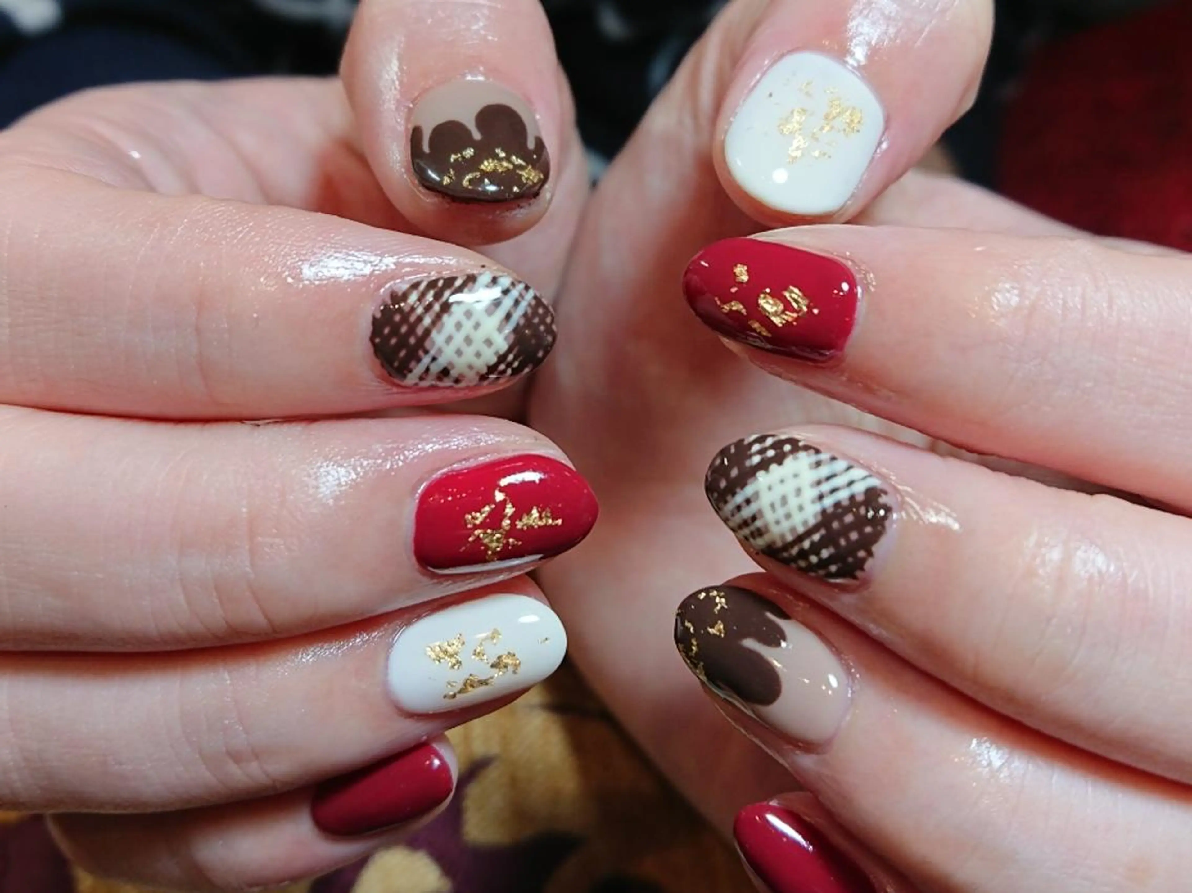 ネイル バレンタイン 市川駅 ✿中津のネイルデザイン