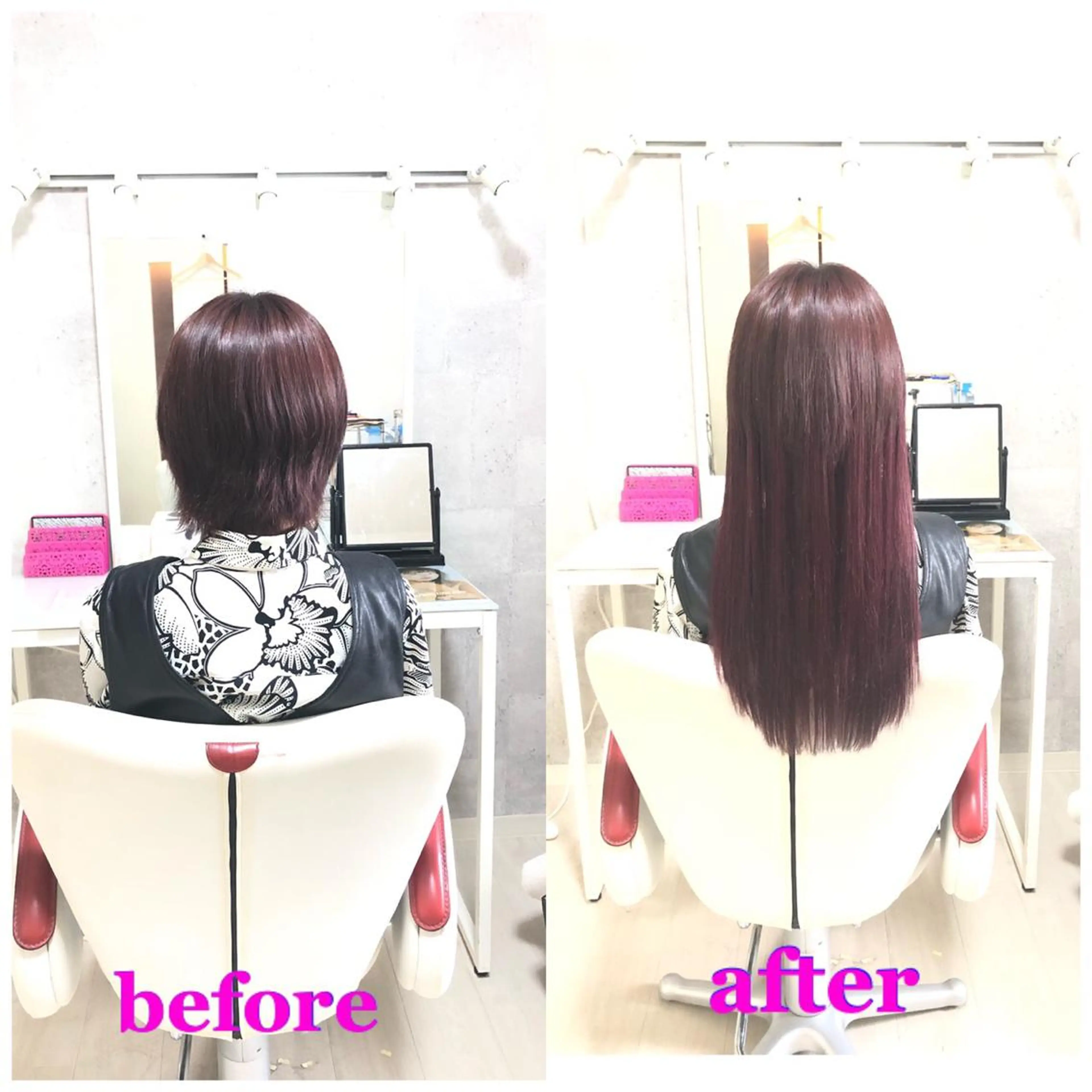 ロング エクステ ドレスアップ心斎橋店所属・🌸ドレスアップ 心斎橋店🌸のヘアスタイル