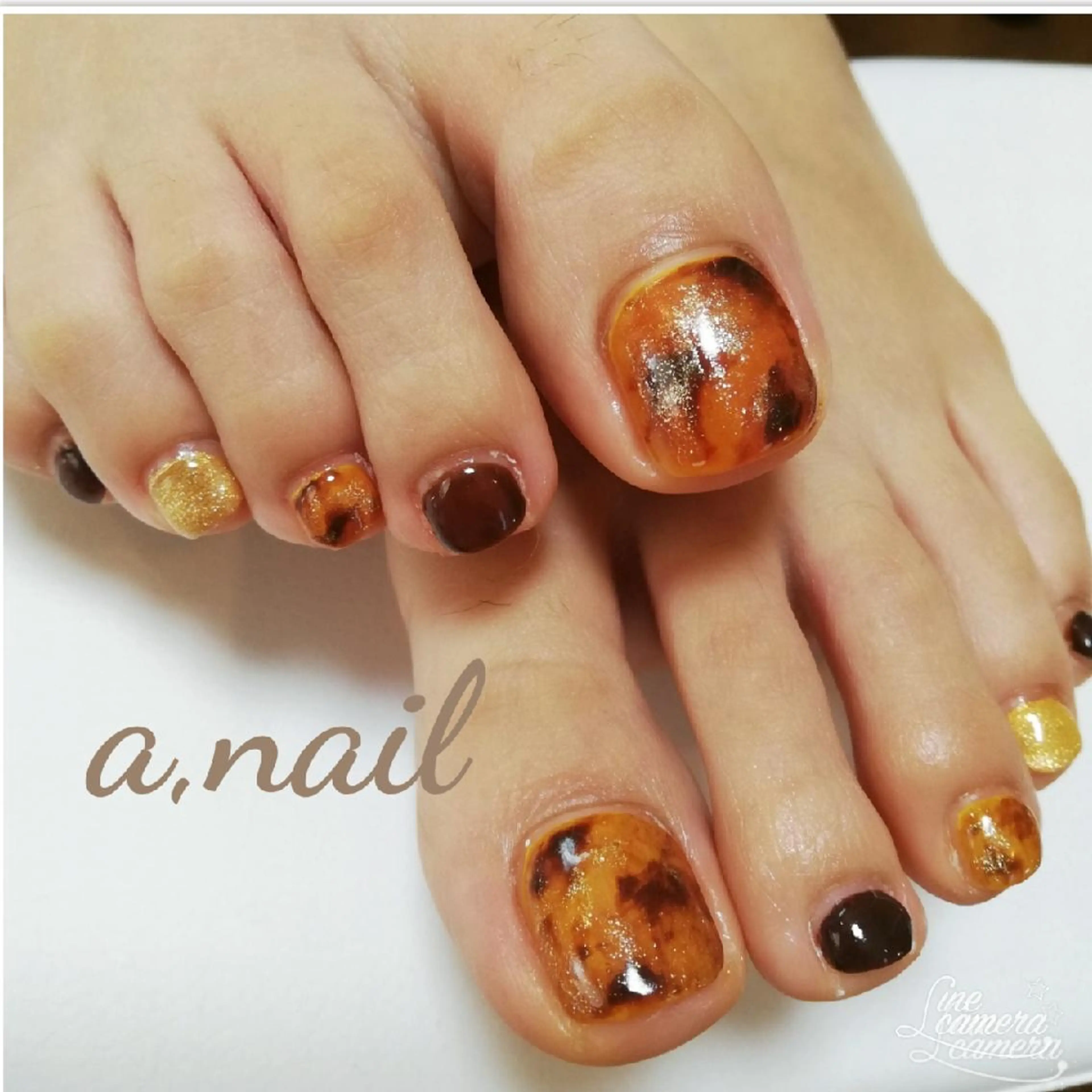 ネイル フットネイル フットネイル ネイルサロン エーネイルのネイルデザイン