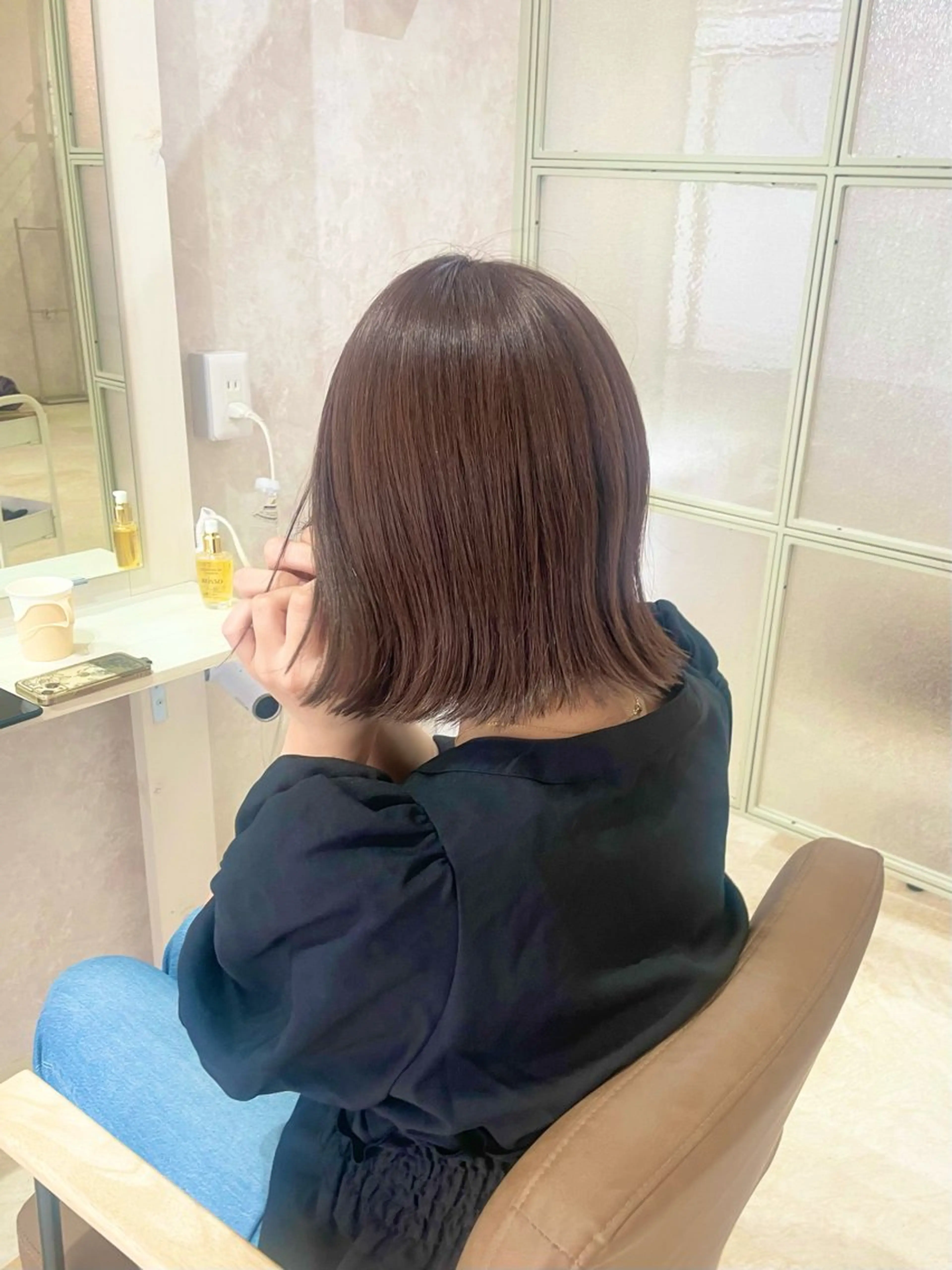 ショート カット ヘアカラー トリートメント ❤︎SAKURA 【Rico】❤︎のヘアスタイル