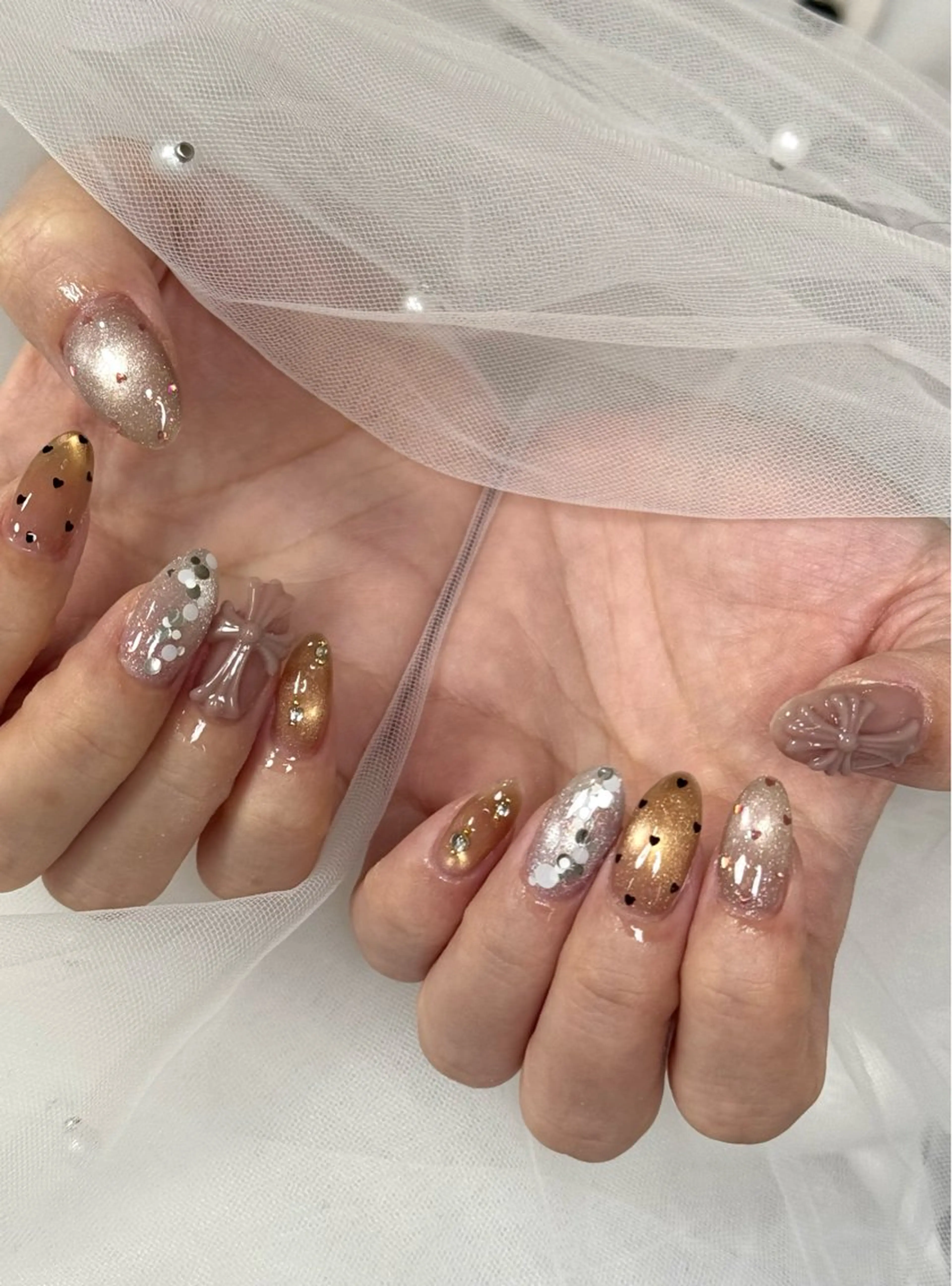 ネイル ハンドネイル salon luge あめ🍬のネイルデザイン