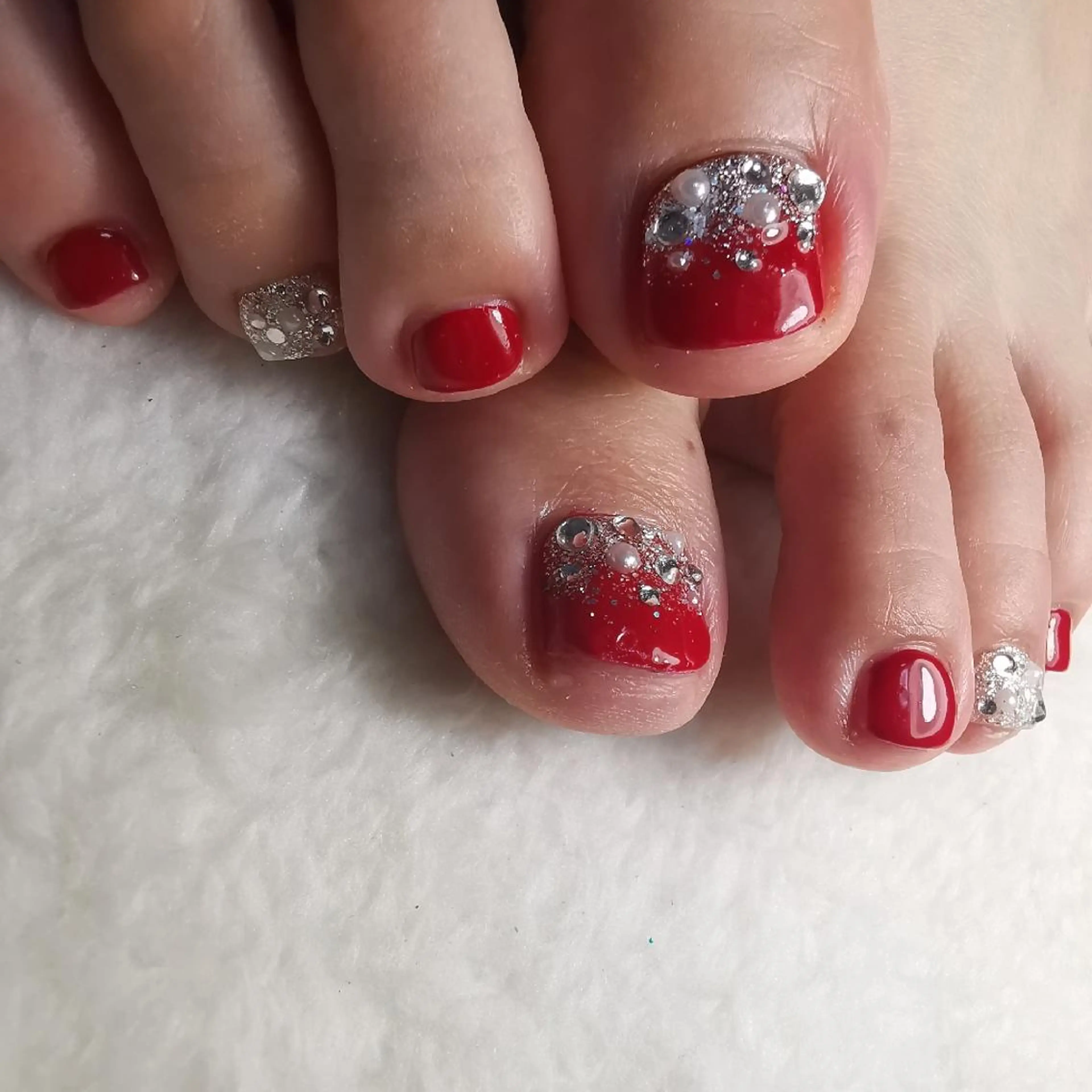 ネイル 持ち込み フットネイル reve あやののネイルデザイン