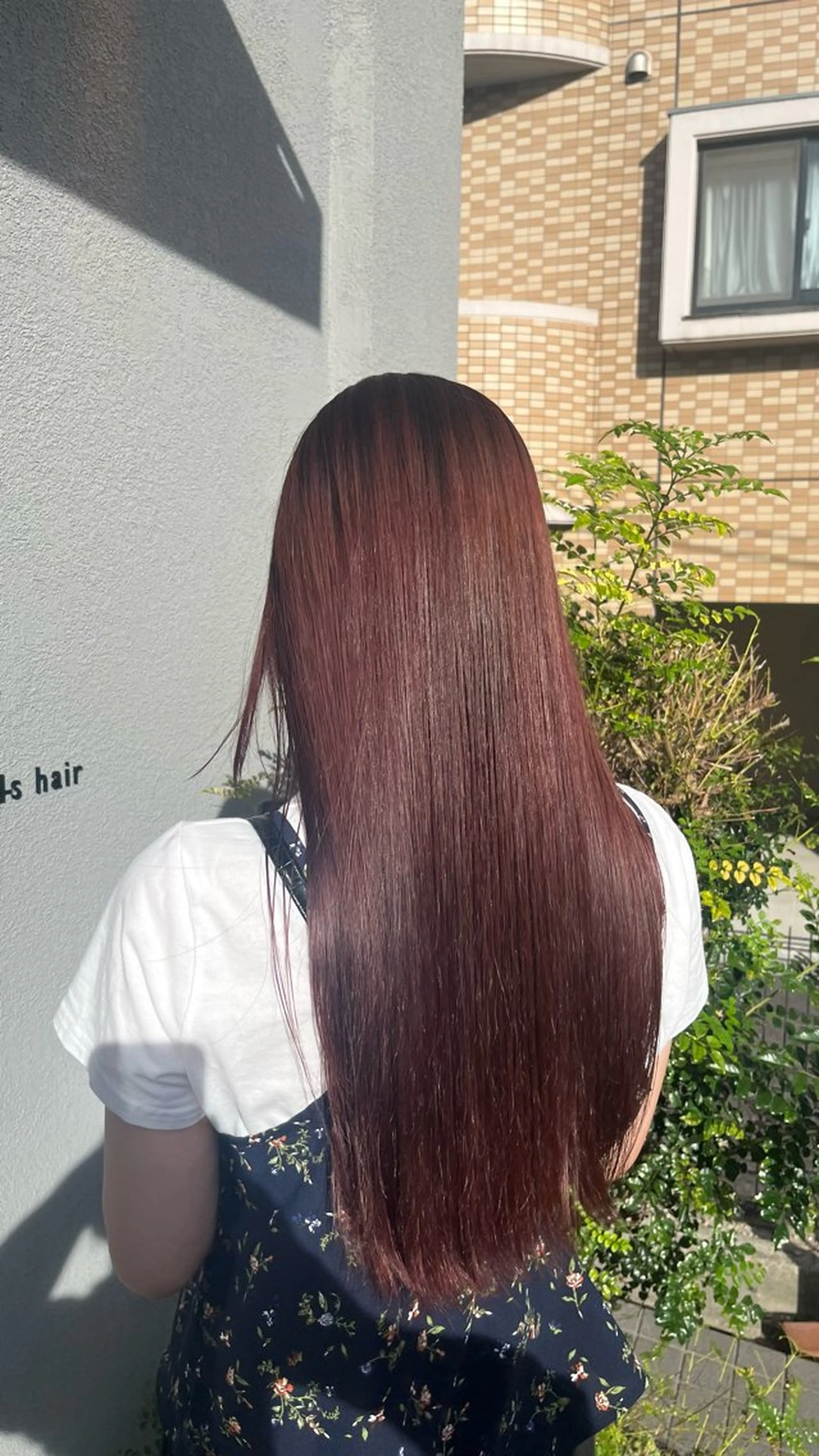 カラー 坂下 かのんのヘアスタイル