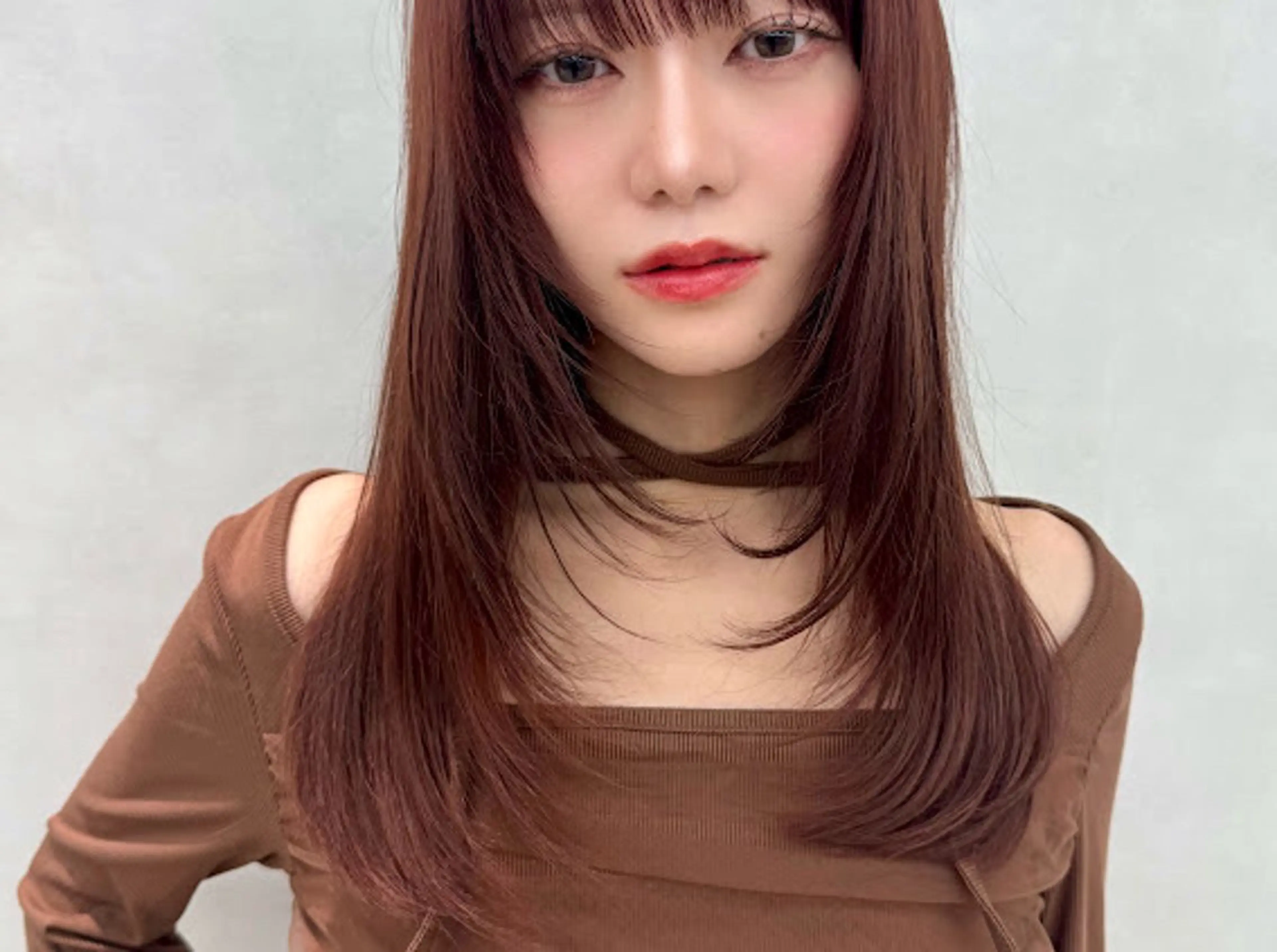 ロング ✨艶カラーと縮毛矯正 🦖しんのすけ🦖のヘアスタイル