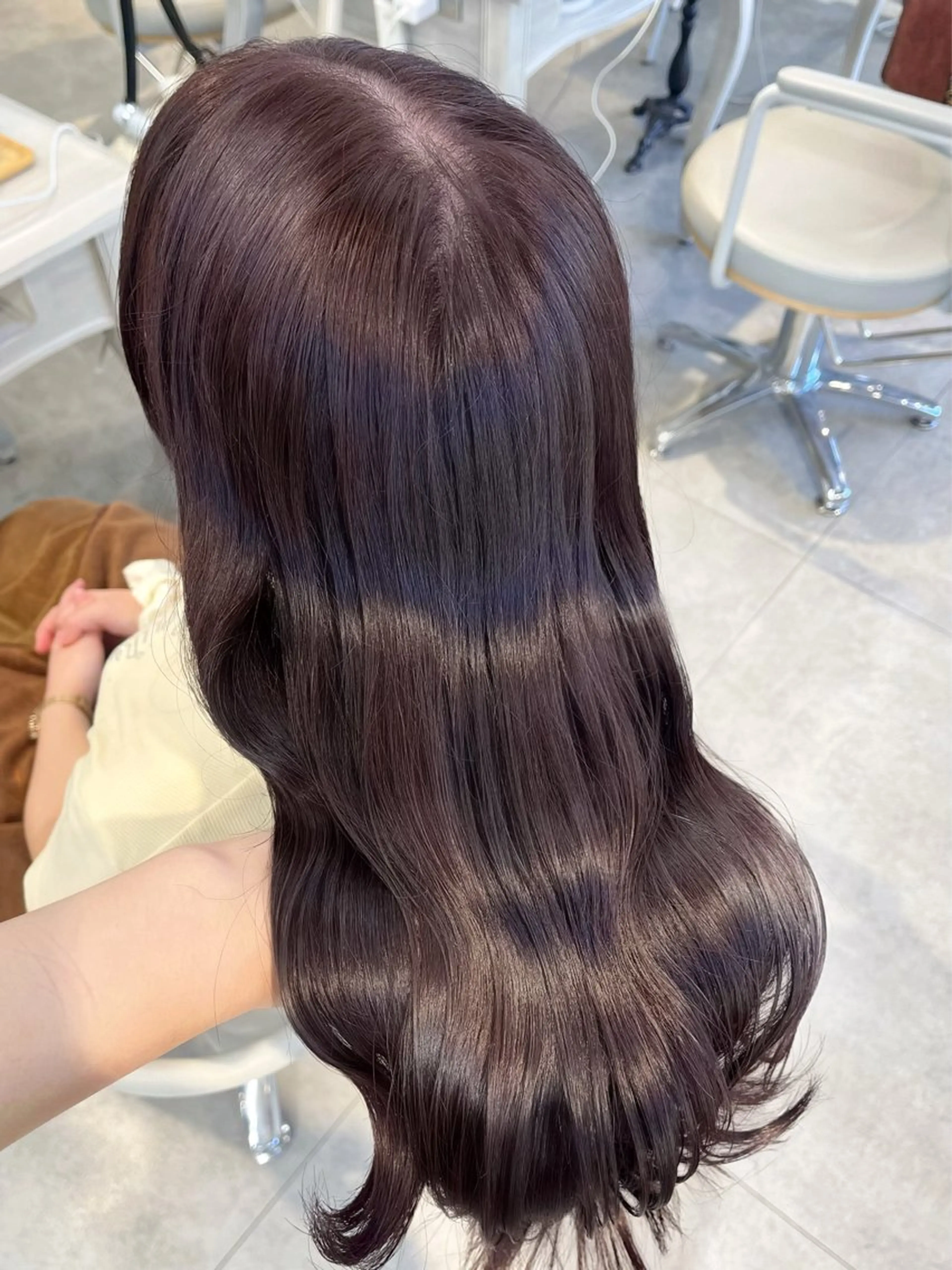 ロング カラー ヘアカラー 🍓艶モテ暖色カラー 🎀mayu🍓のヘアスタイル