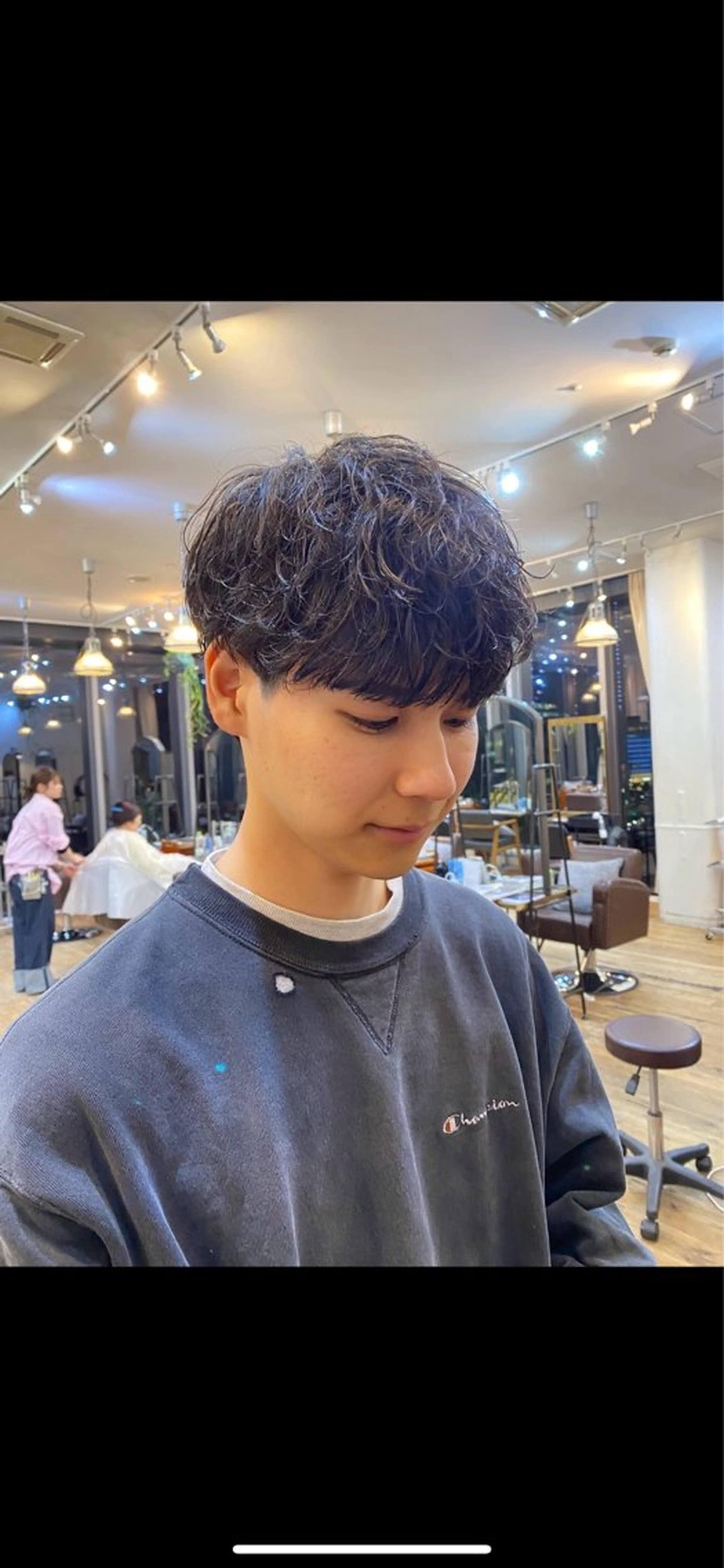 パーマ メンズ マッシュ メンズパーマ パーマ kahona/カラー /パーマ/銀座のヘアスタイル