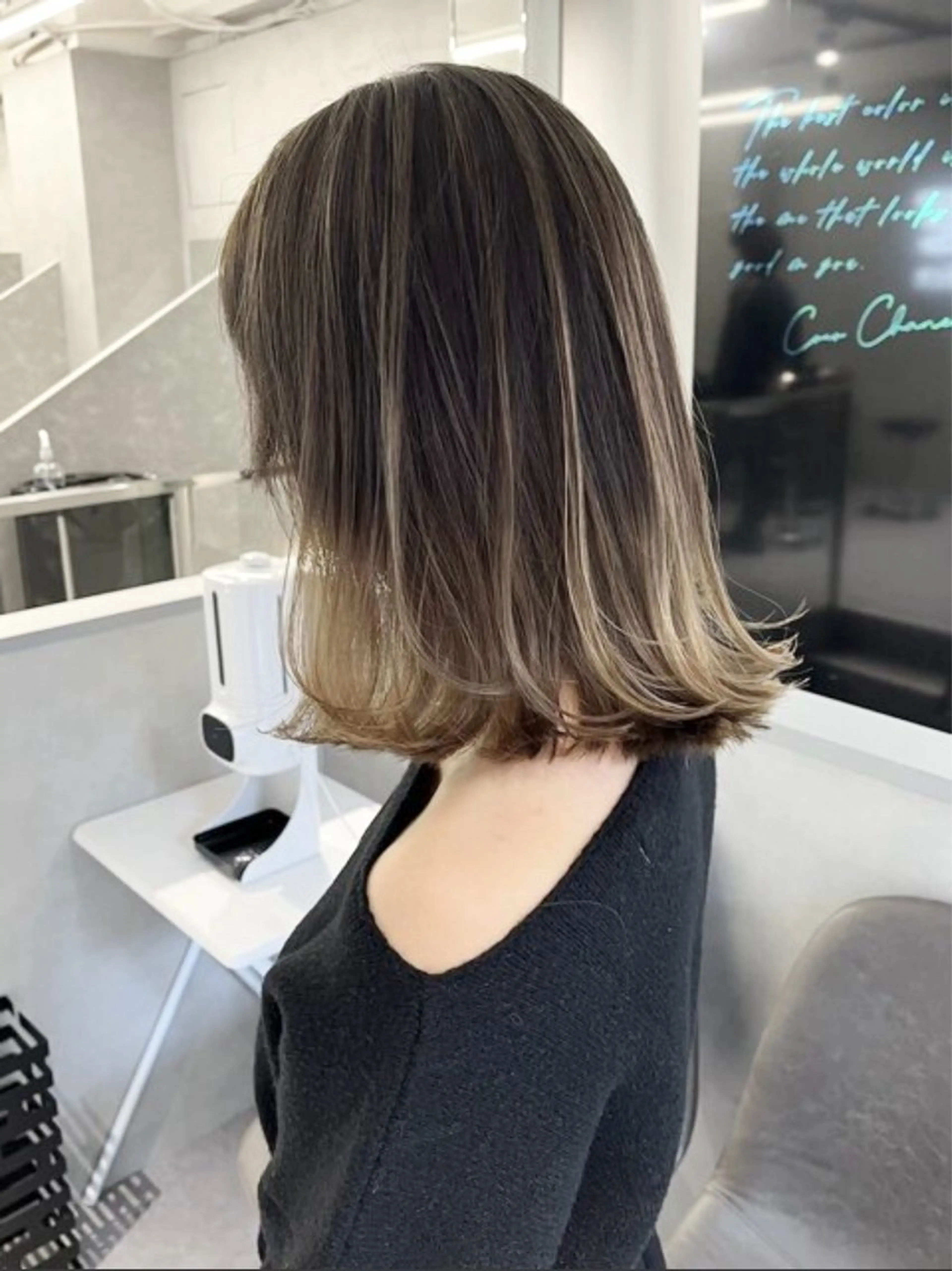 カラー 渡辺春衣 ☆カットモデル募集のヘアスタイル