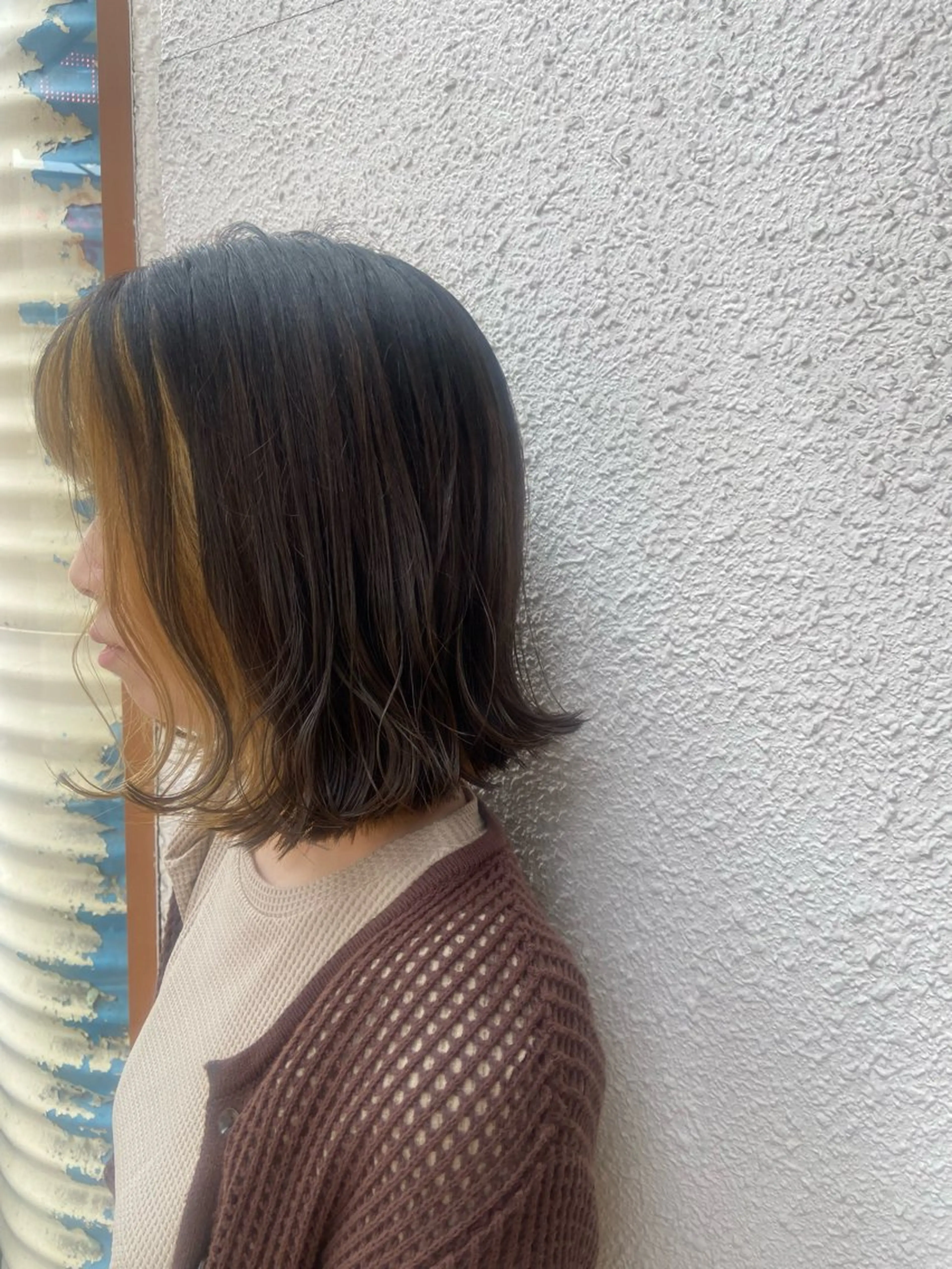カラー sato harunaのヘアスタイル