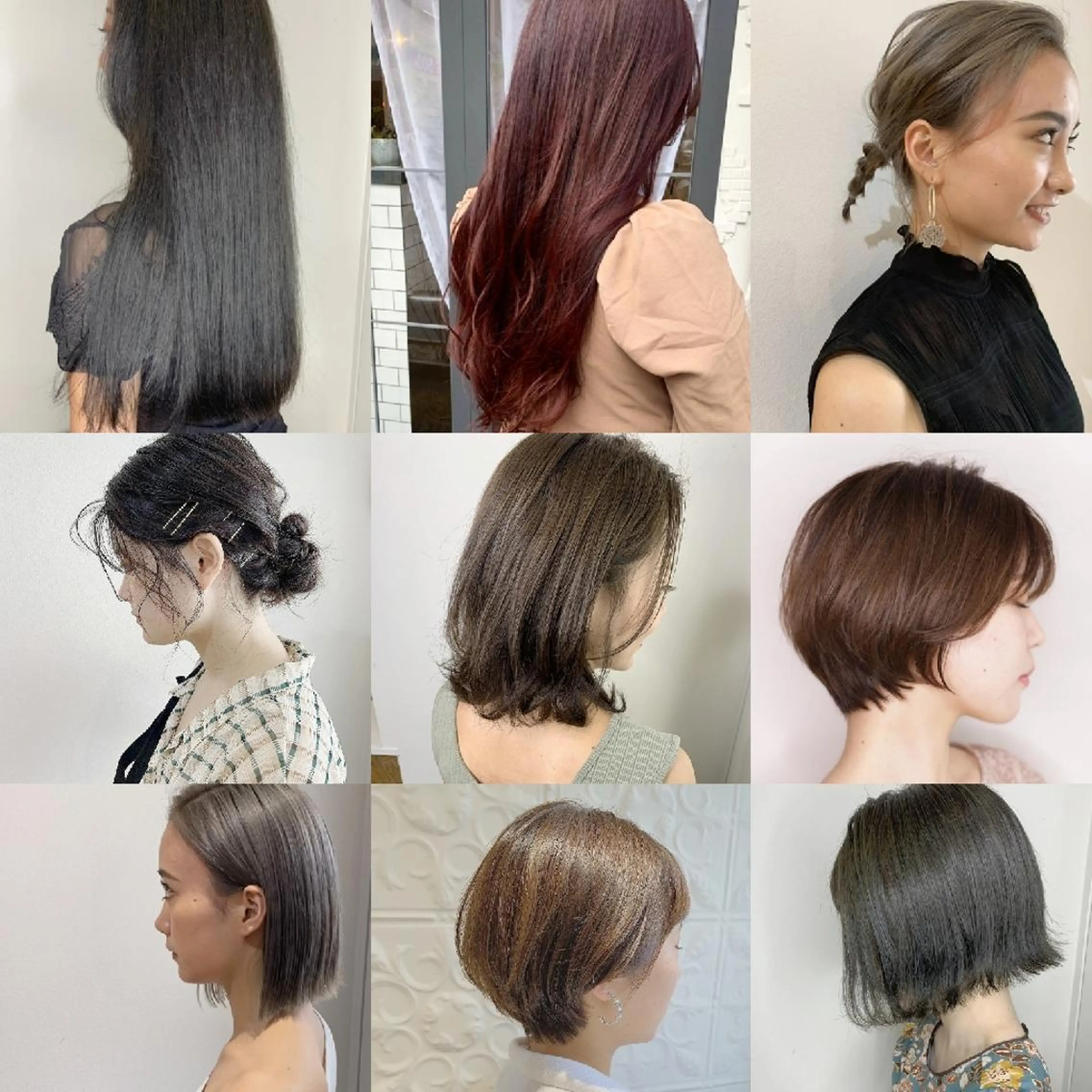 カラー ミディアム Amour Akala.hkのヘアスタイル