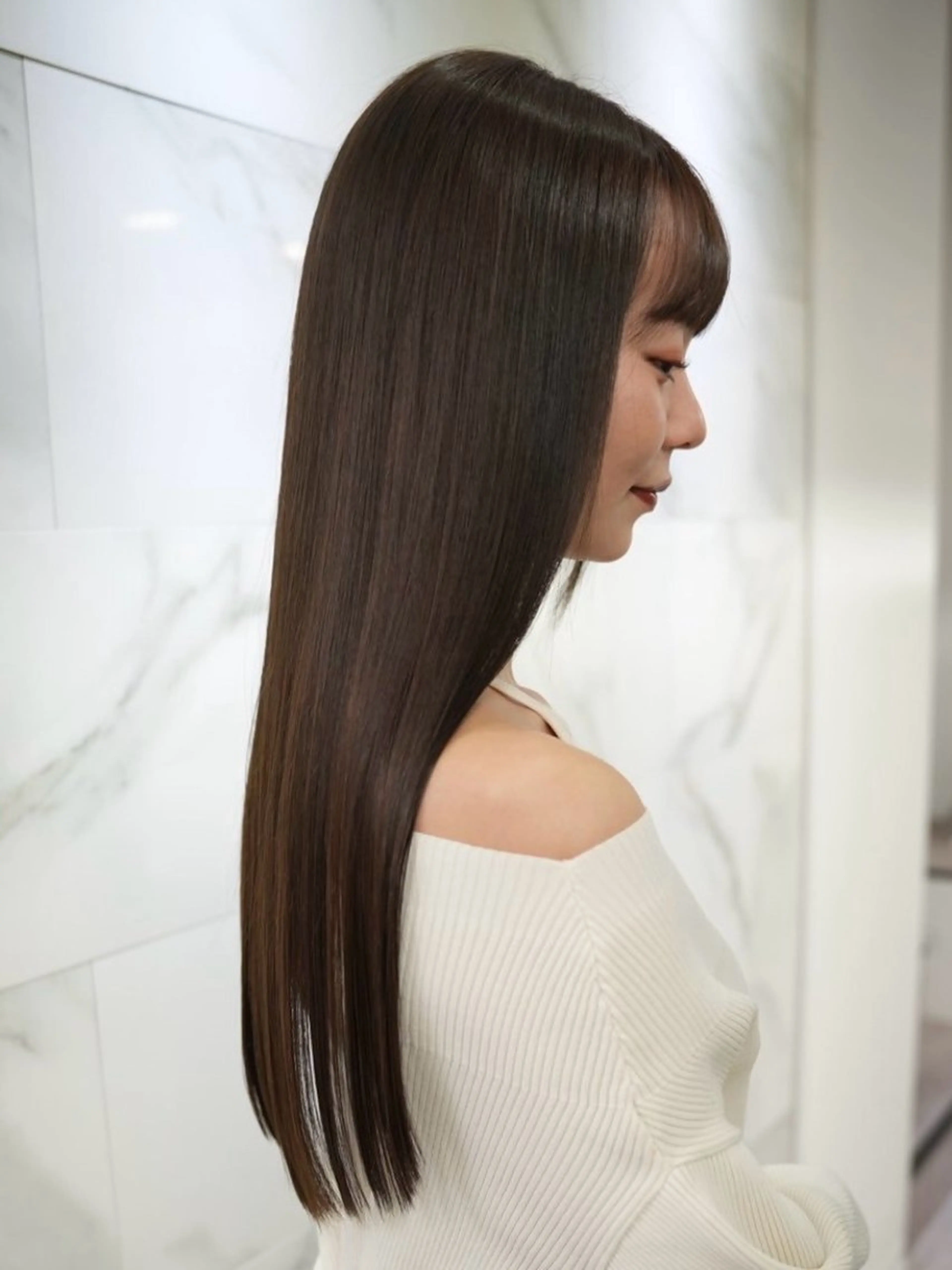 ミディアム ヘアカラー カットモデル募集 /RIOのヘアスタイル