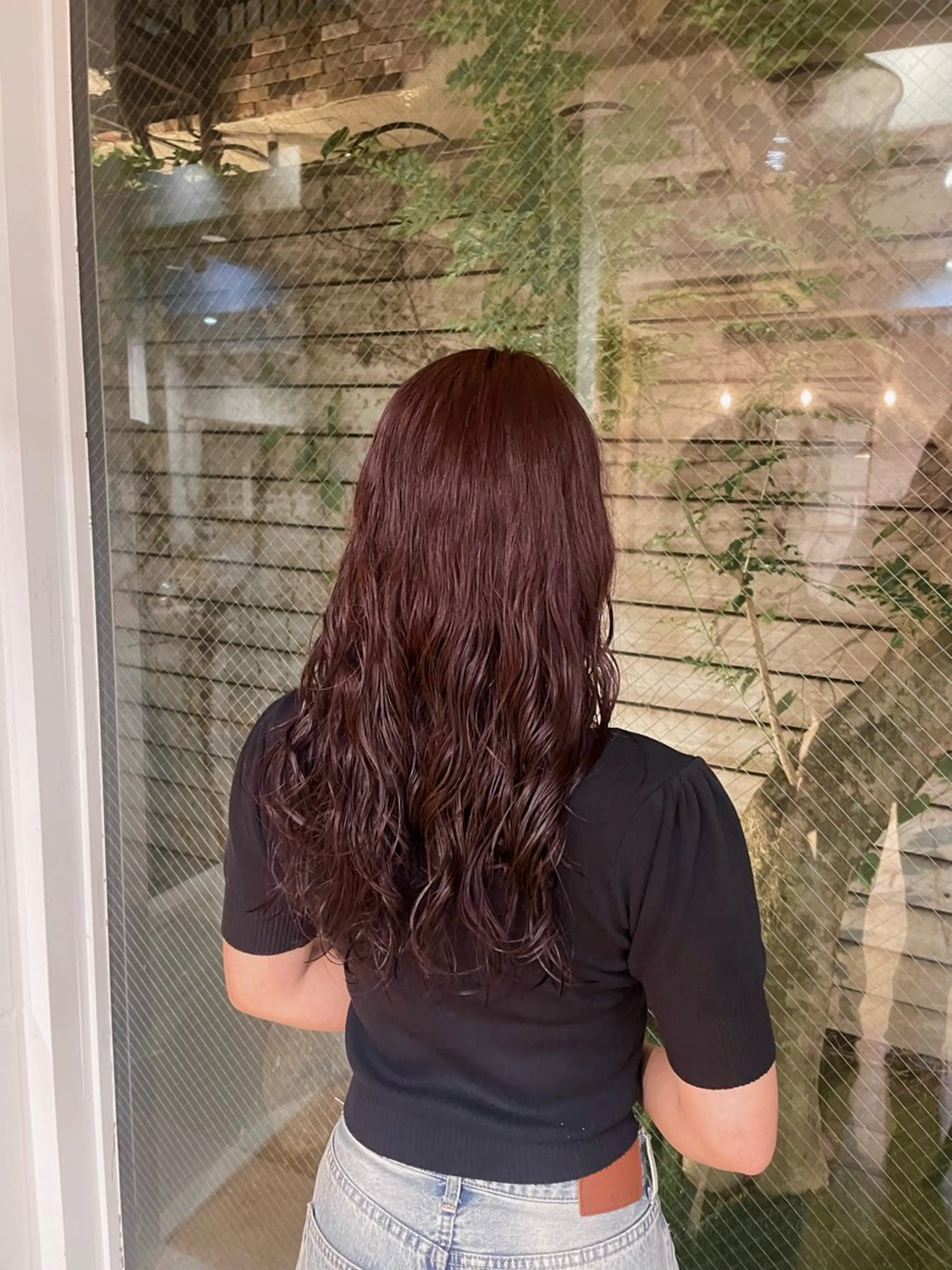 カラー 暖色カラー/レイヤー 唯菜 ﾕｲﾅのヘアスタイル