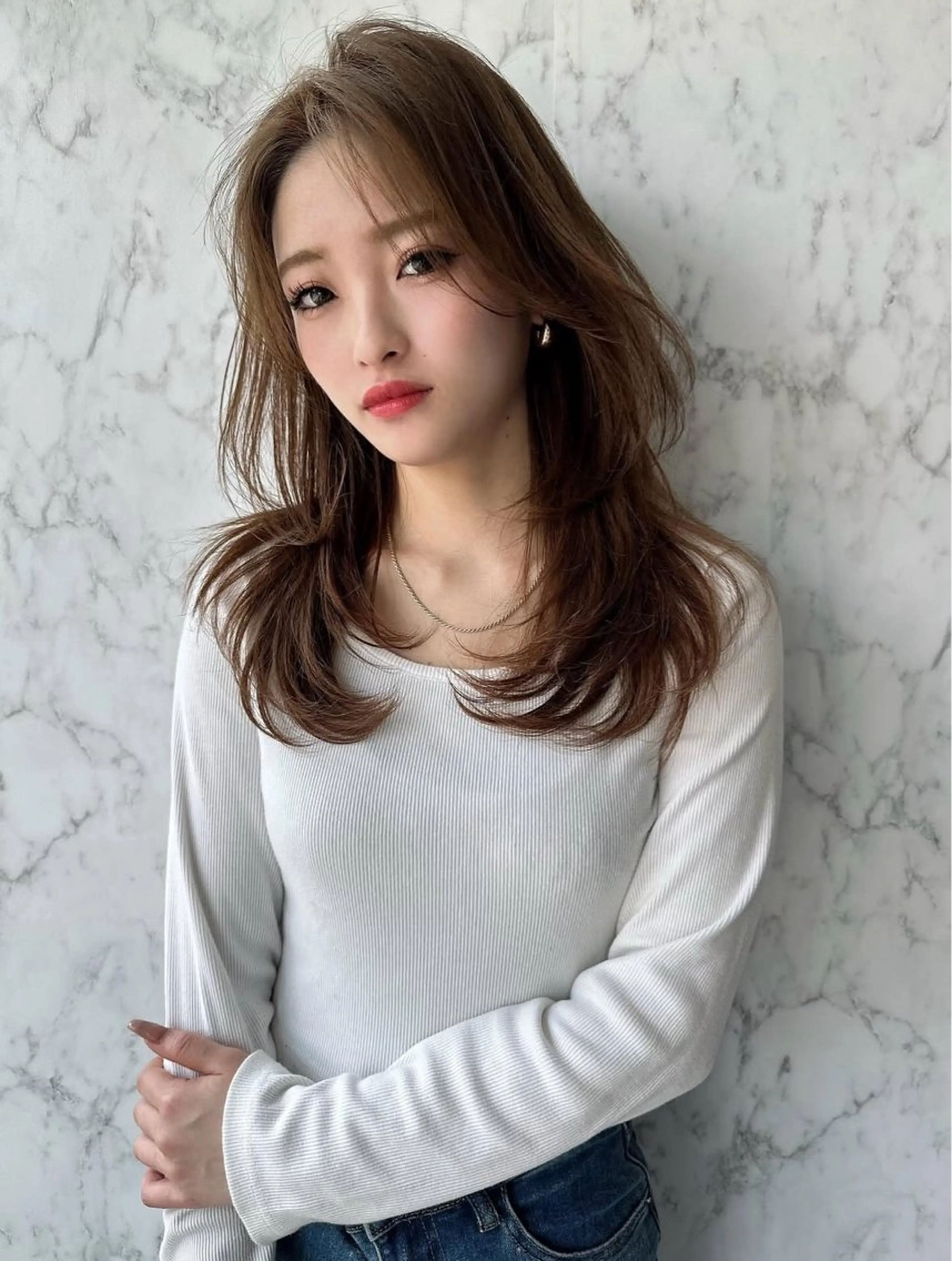 ロング wixy所属・レイヤー/美髪カラー 🫧名古屋YURIのヘアスタイル