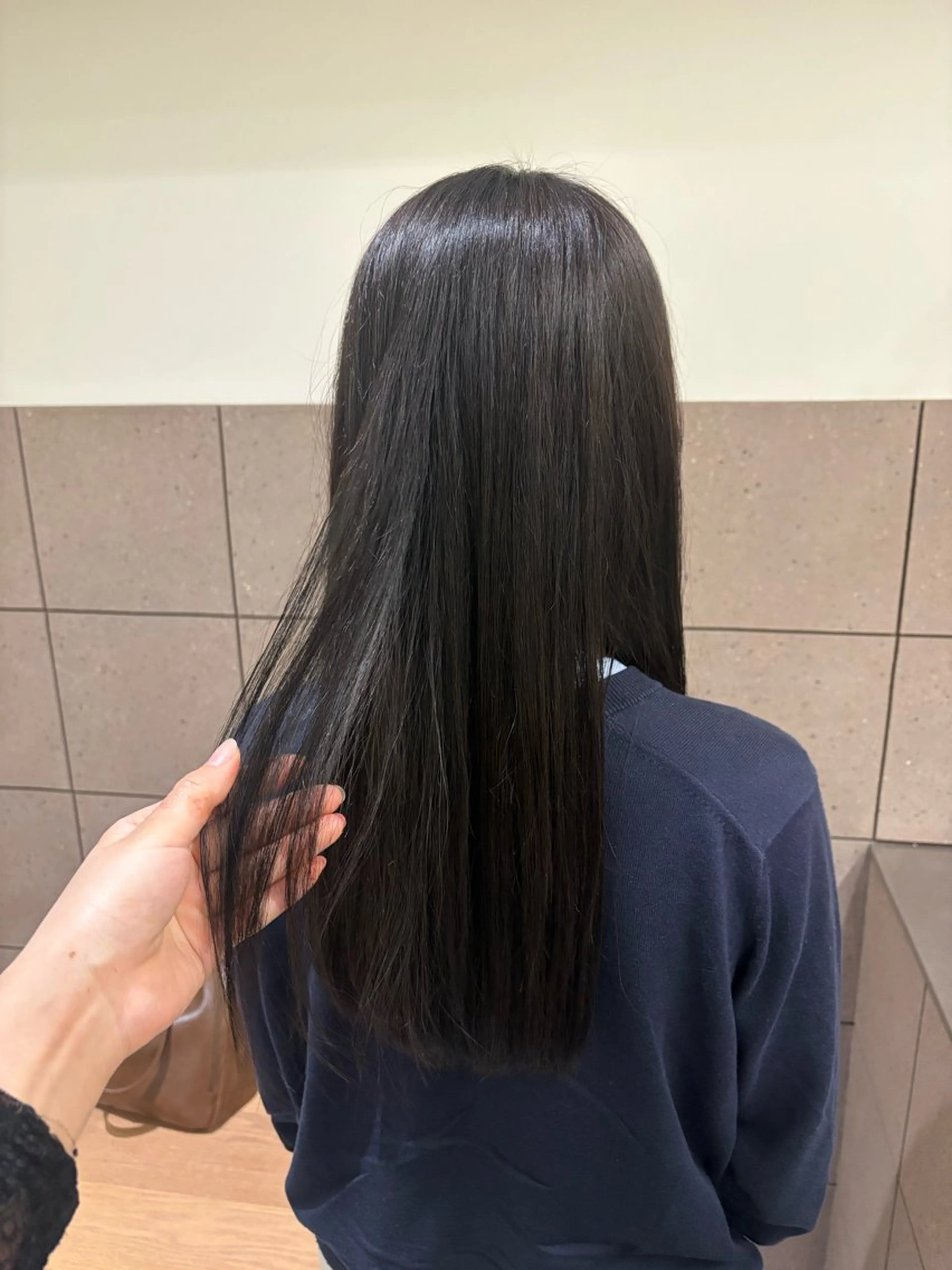 ロング カット ヘアカラー トリートメント natsuki /HUIのヘアスタイル