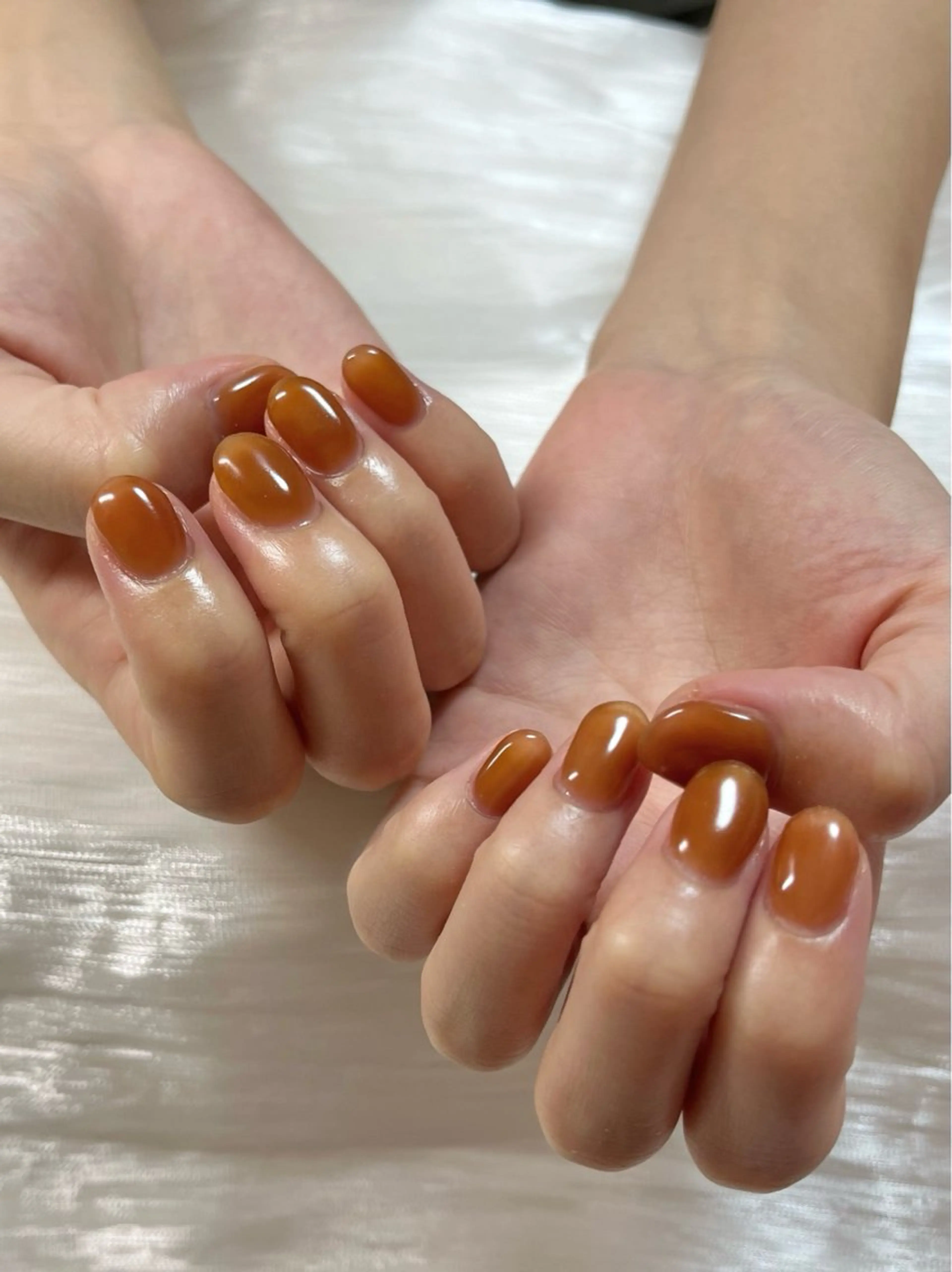 ネイル ワンカラーネイル ハンドネイル nail salon angeのネイルデザイン