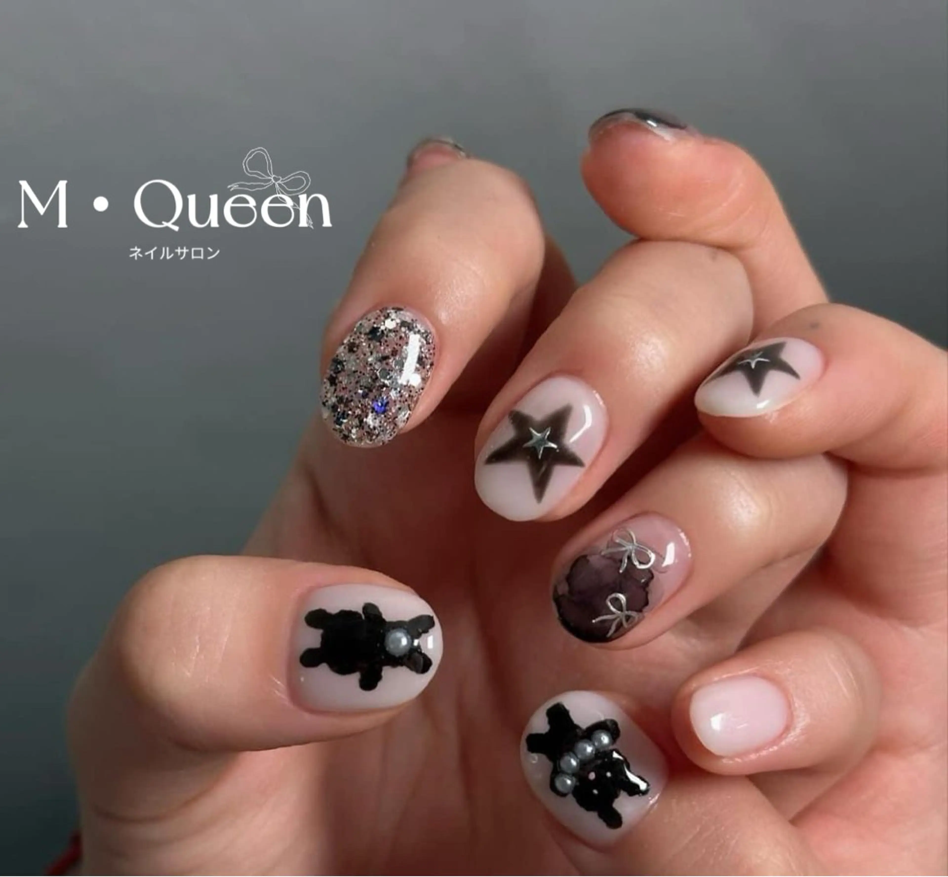 ネイル MQueen ネイルサロンマルのネイルデザイン