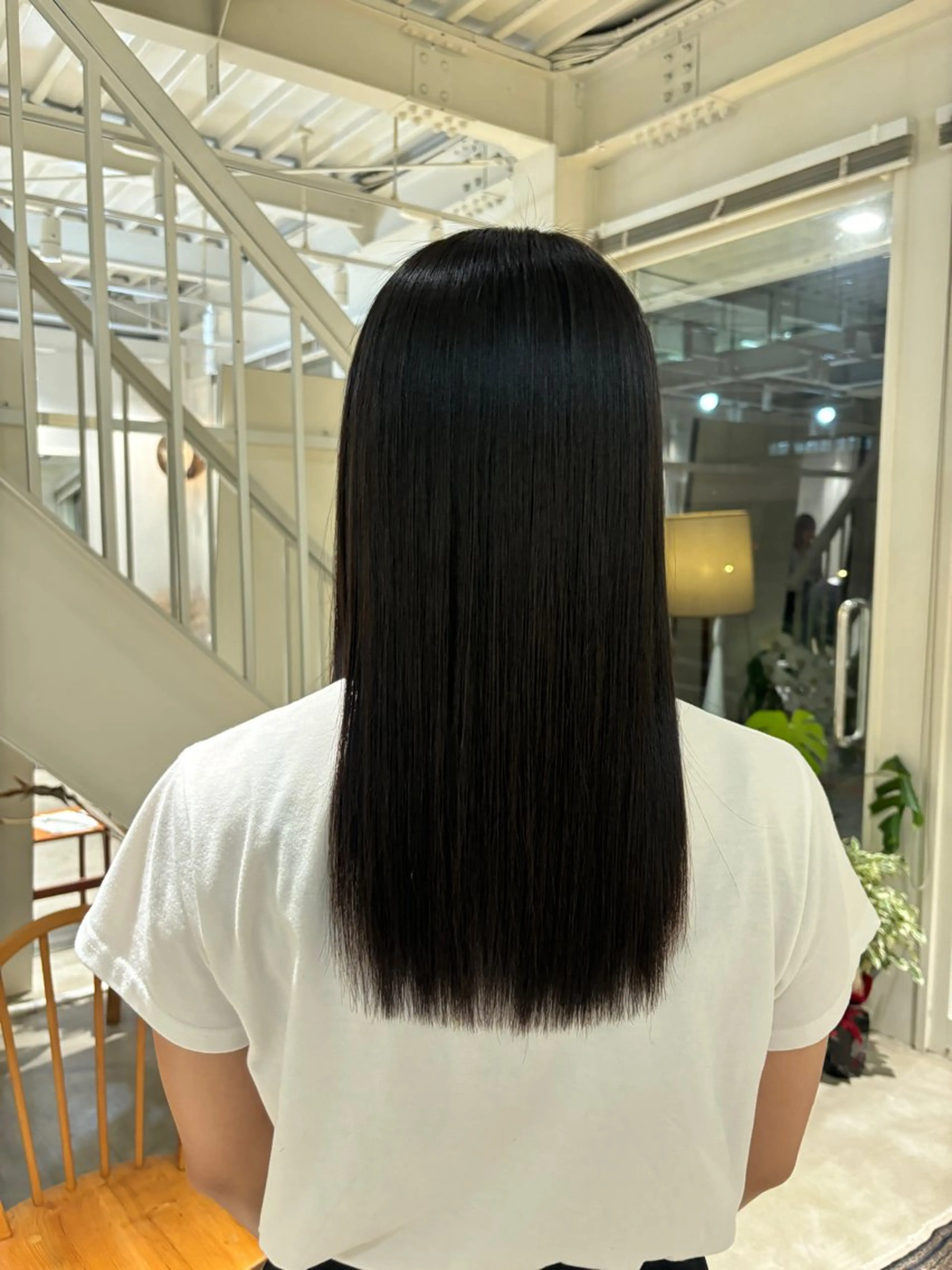 縮毛矯正 髙木 藍紗のヘアスタイル