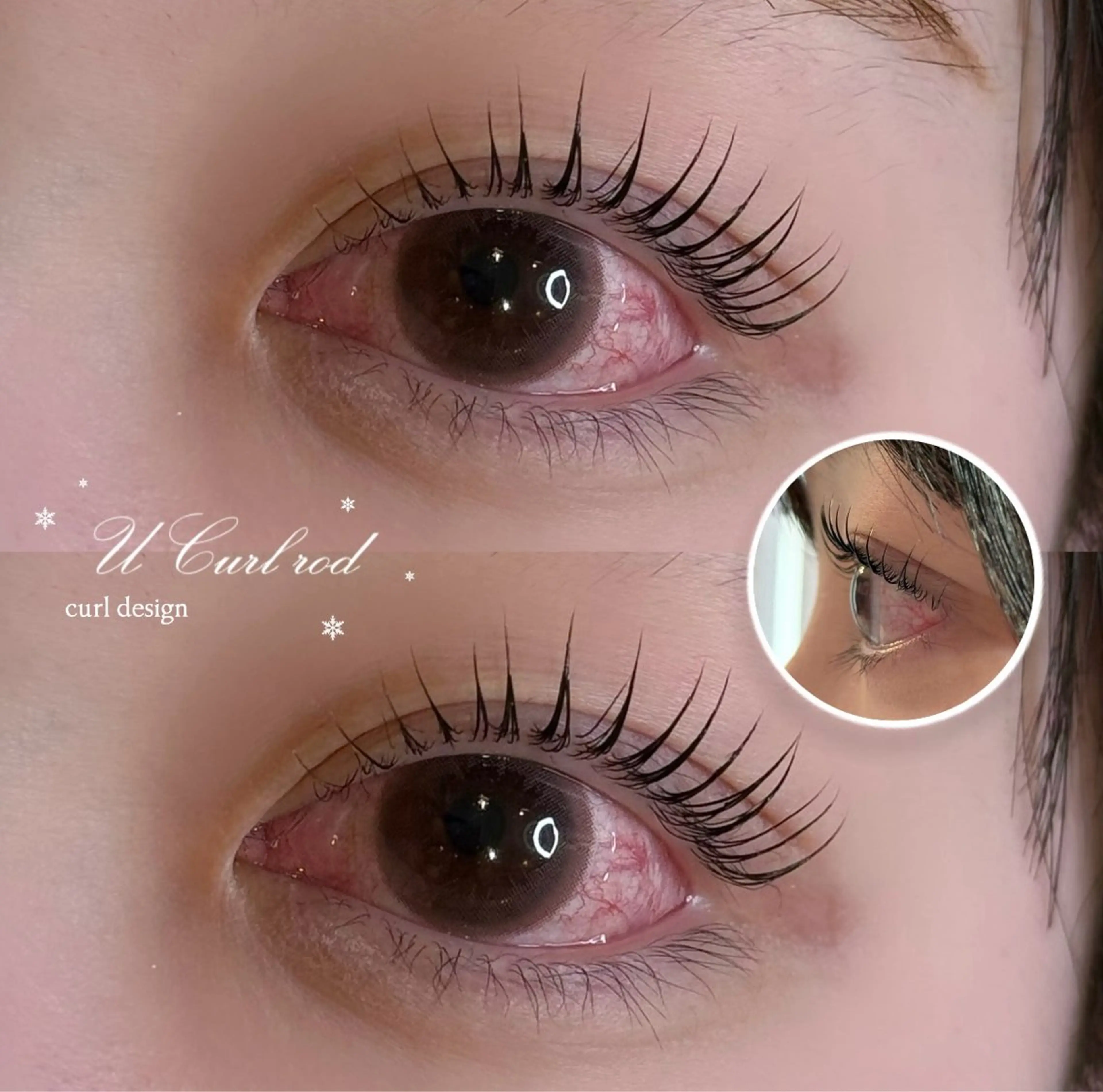 マツエク・マツパ ナチュラル 一重×まつ毛パーマ 束感まつ毛パーマ yuma୨୧の眉毛・アイブロウイメージ