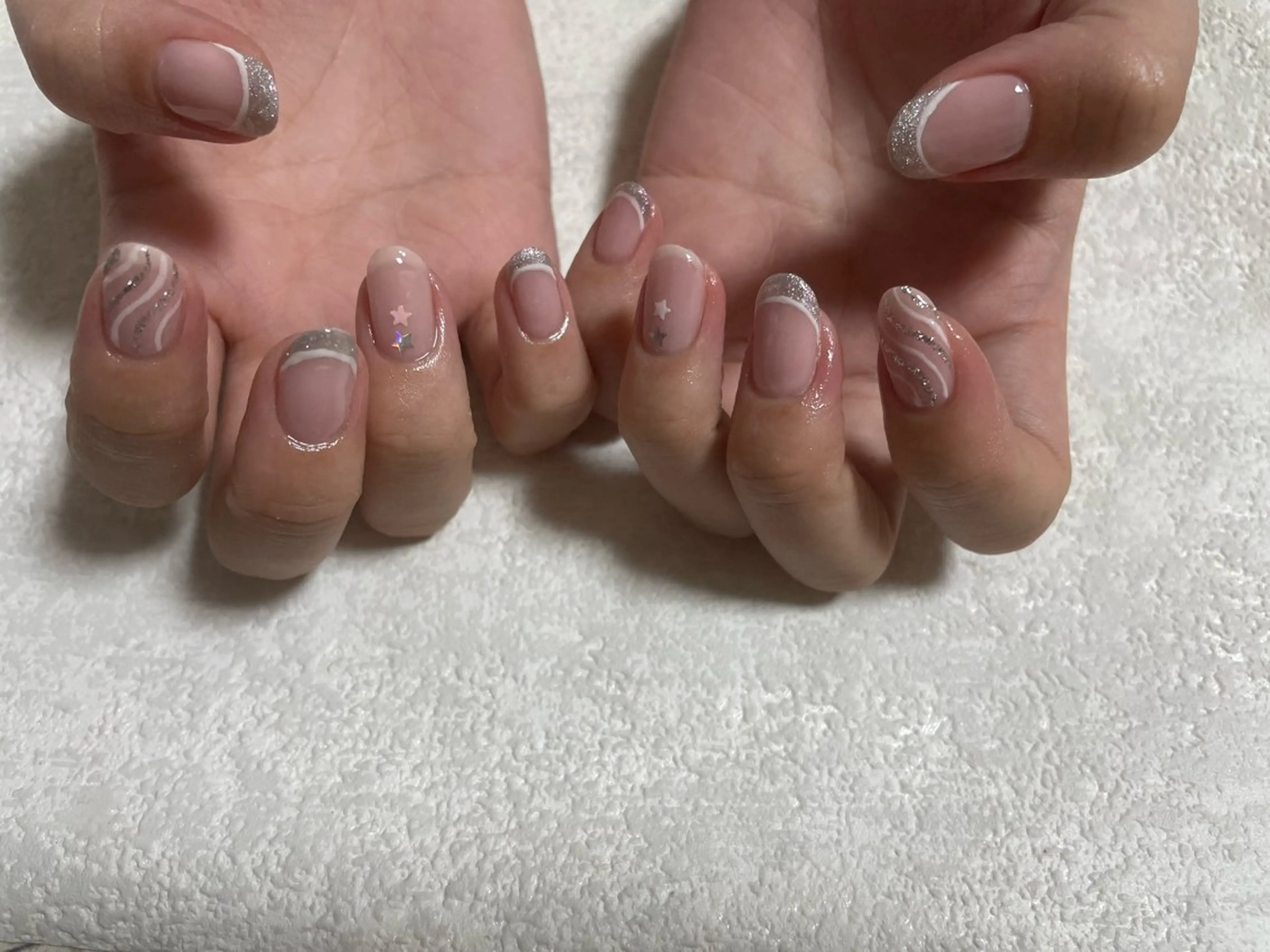 ネイル ジェルネイル 韓国ネイル メンズネイル パラジェル ブライダルネイル kiki nail たまプラーザのネイルデザイン