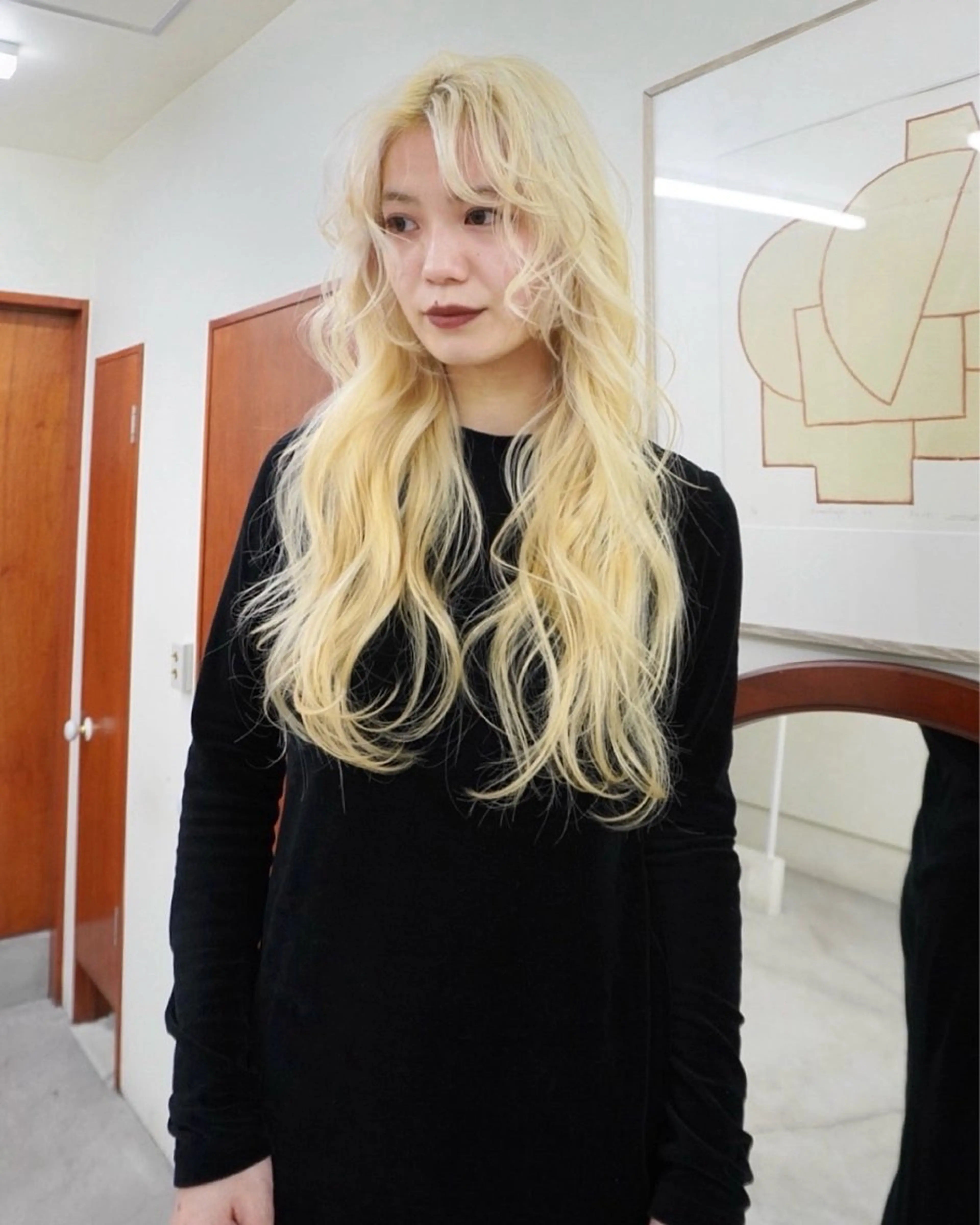 ロング カラー ヘアカラー 小林 美咲のヘアスタイル