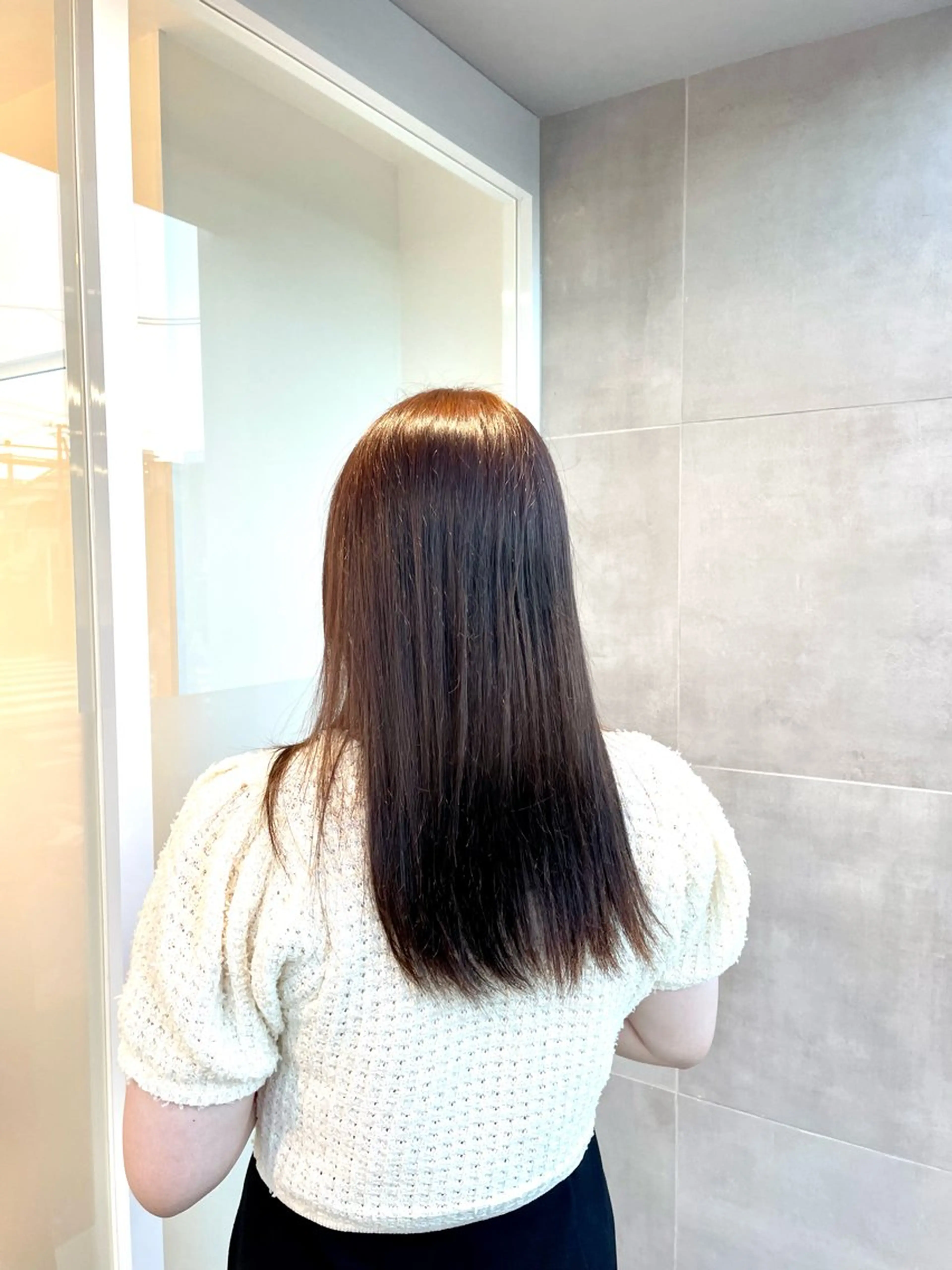 ロング カラー 縮毛矯正 このみ/髪質改善 /ヘアアレンジ🫧のヘアスタイル