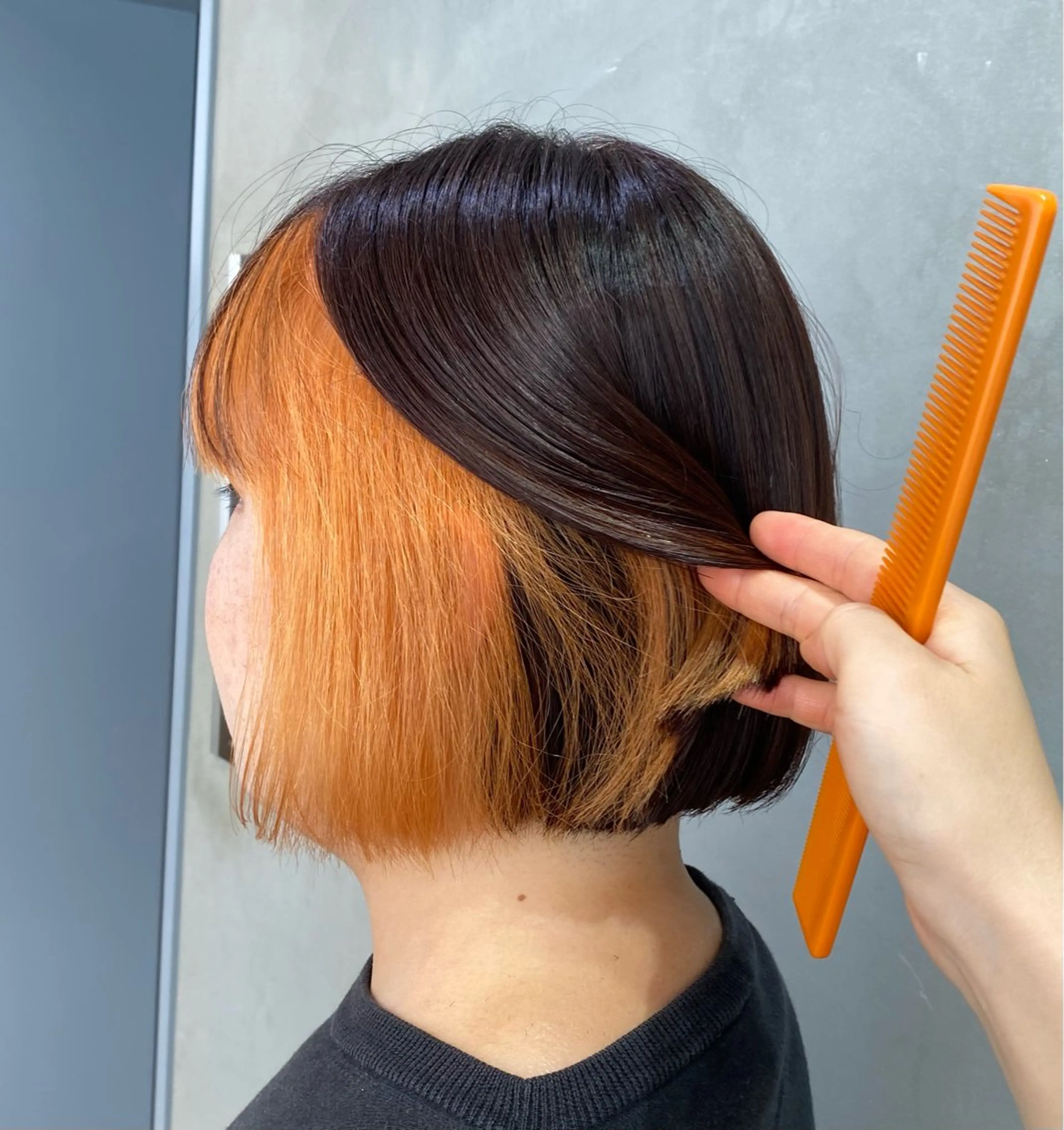 ショート カット ヘアカラー トリートメント まとまるボブ🌼 アレンジ🌼鴨下穂香のヘアスタイル