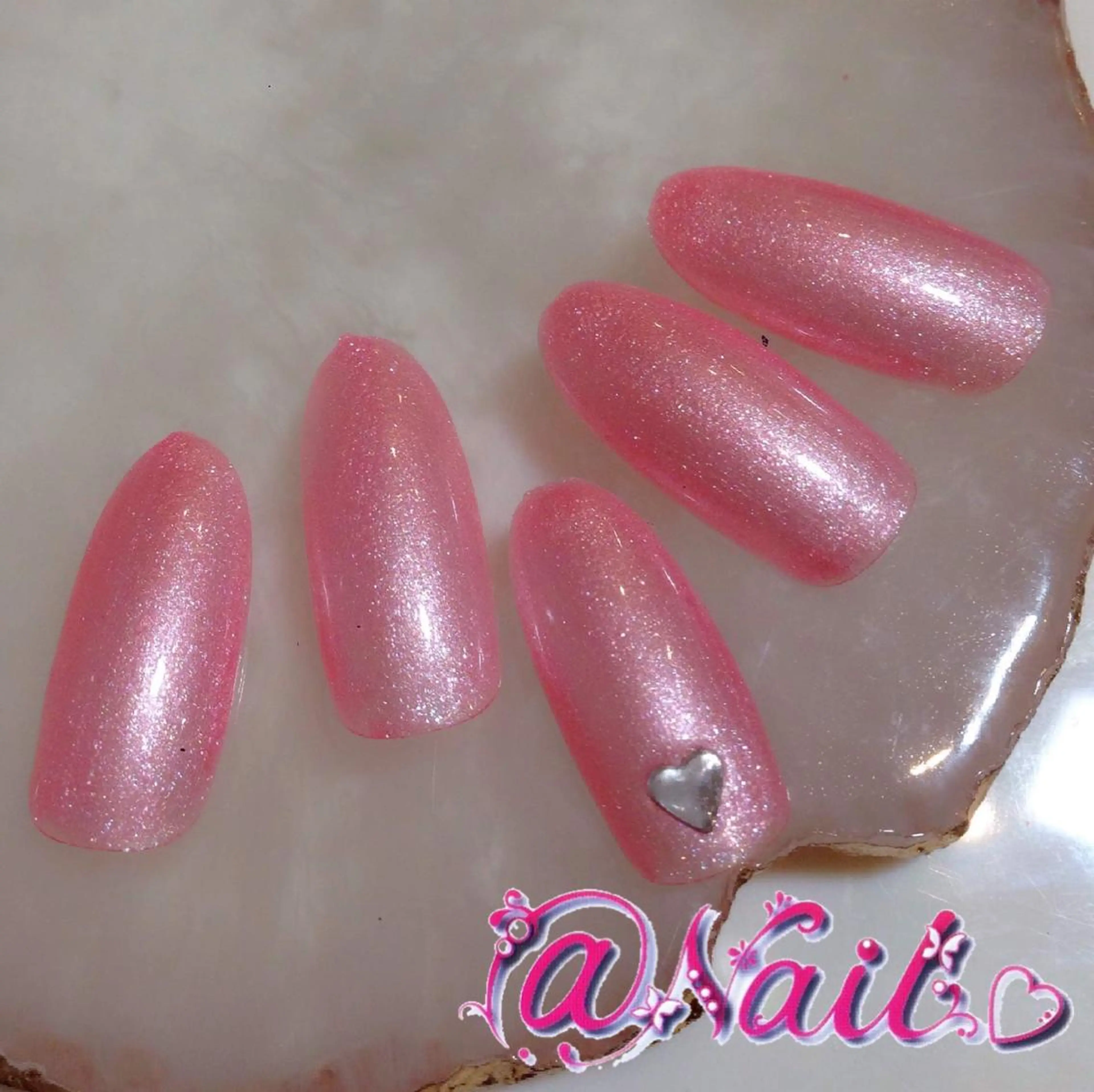 ネイル ネイルチップ 小尾 栞のネイルデザイン