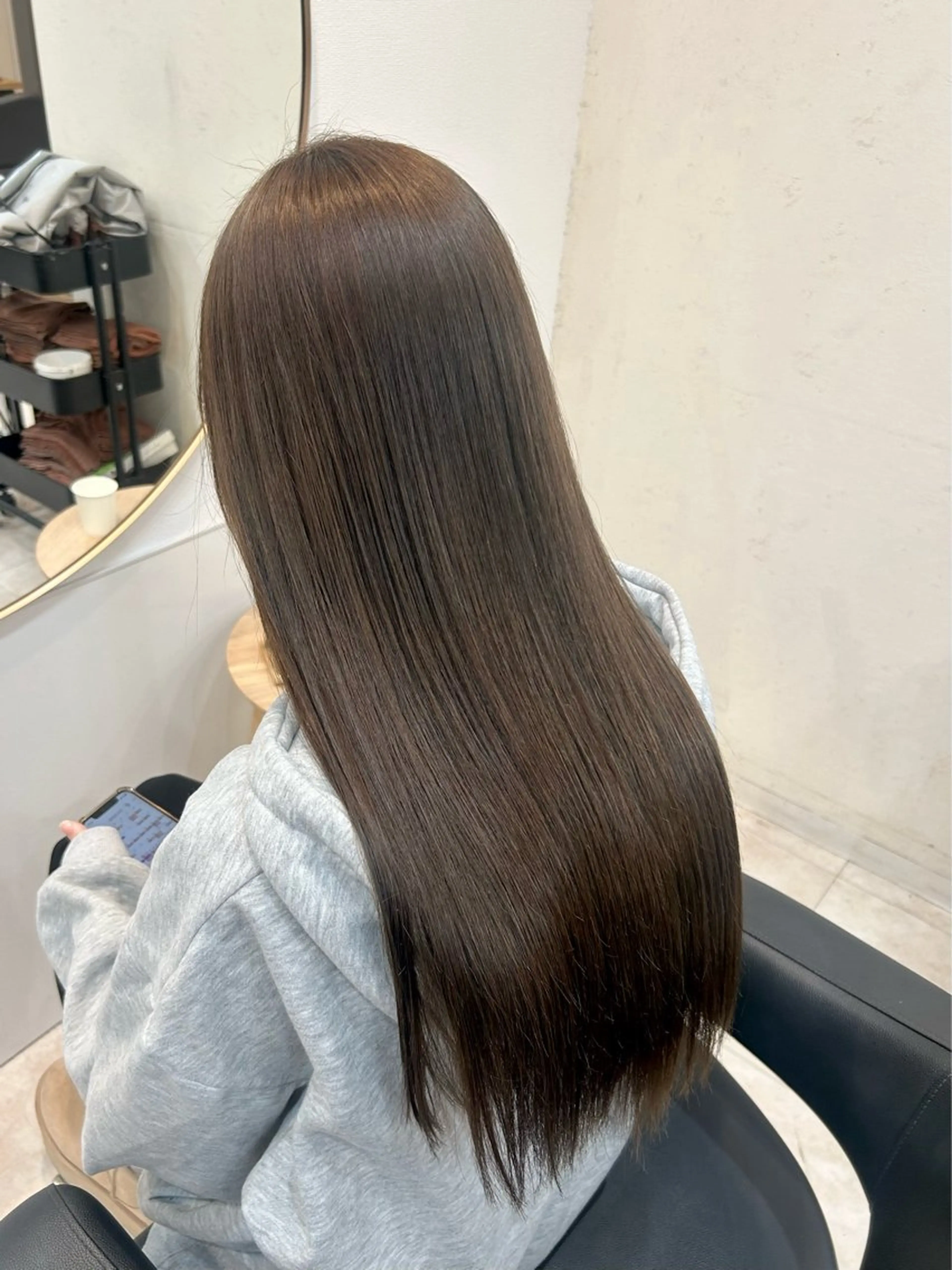 ロング カラー y u i ★ 梅田美容室のヘアスタイル