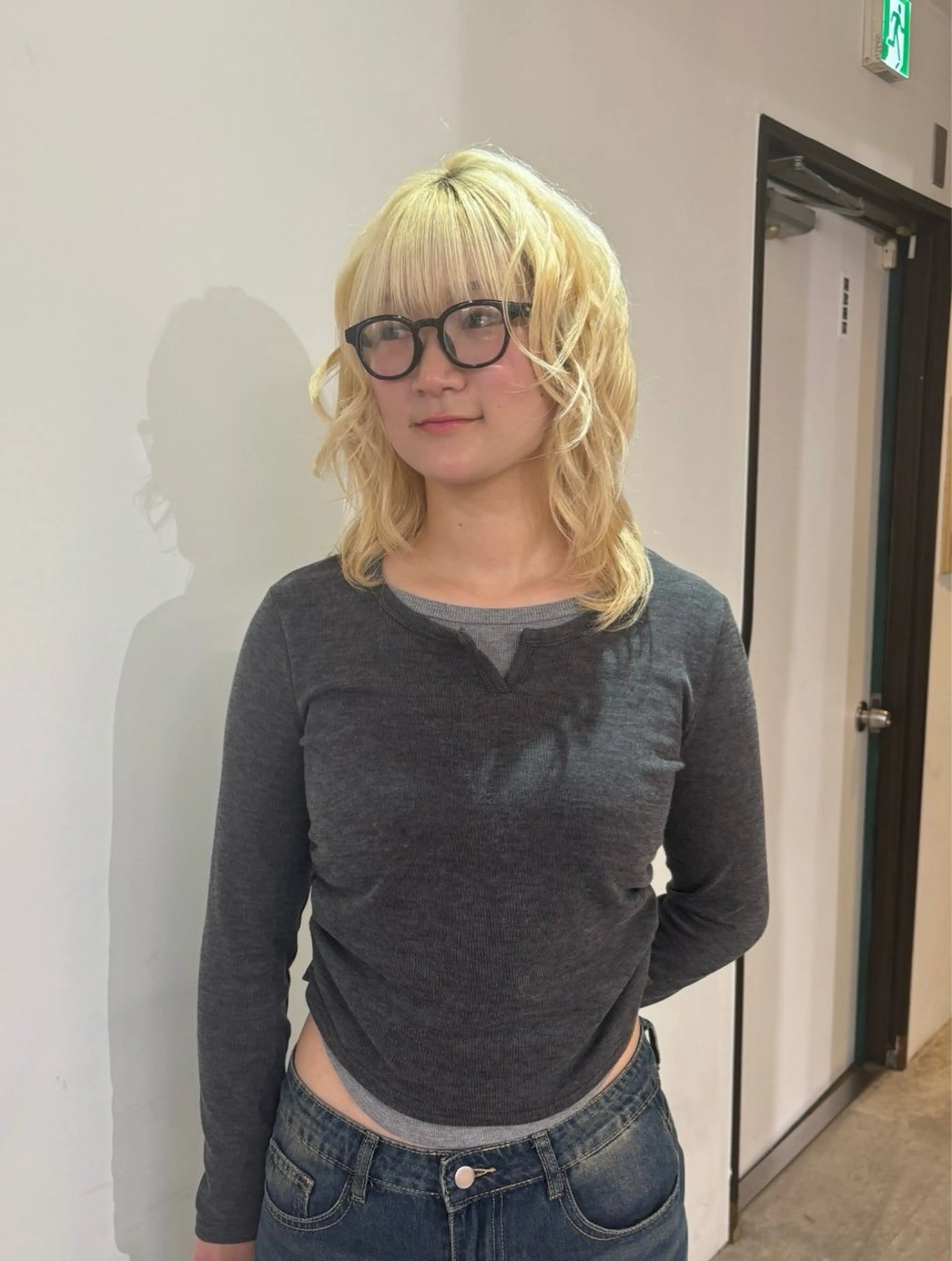 ミディアム ヘアアレンジ rinka/暖色 ボブカットモデルのヘアスタイル