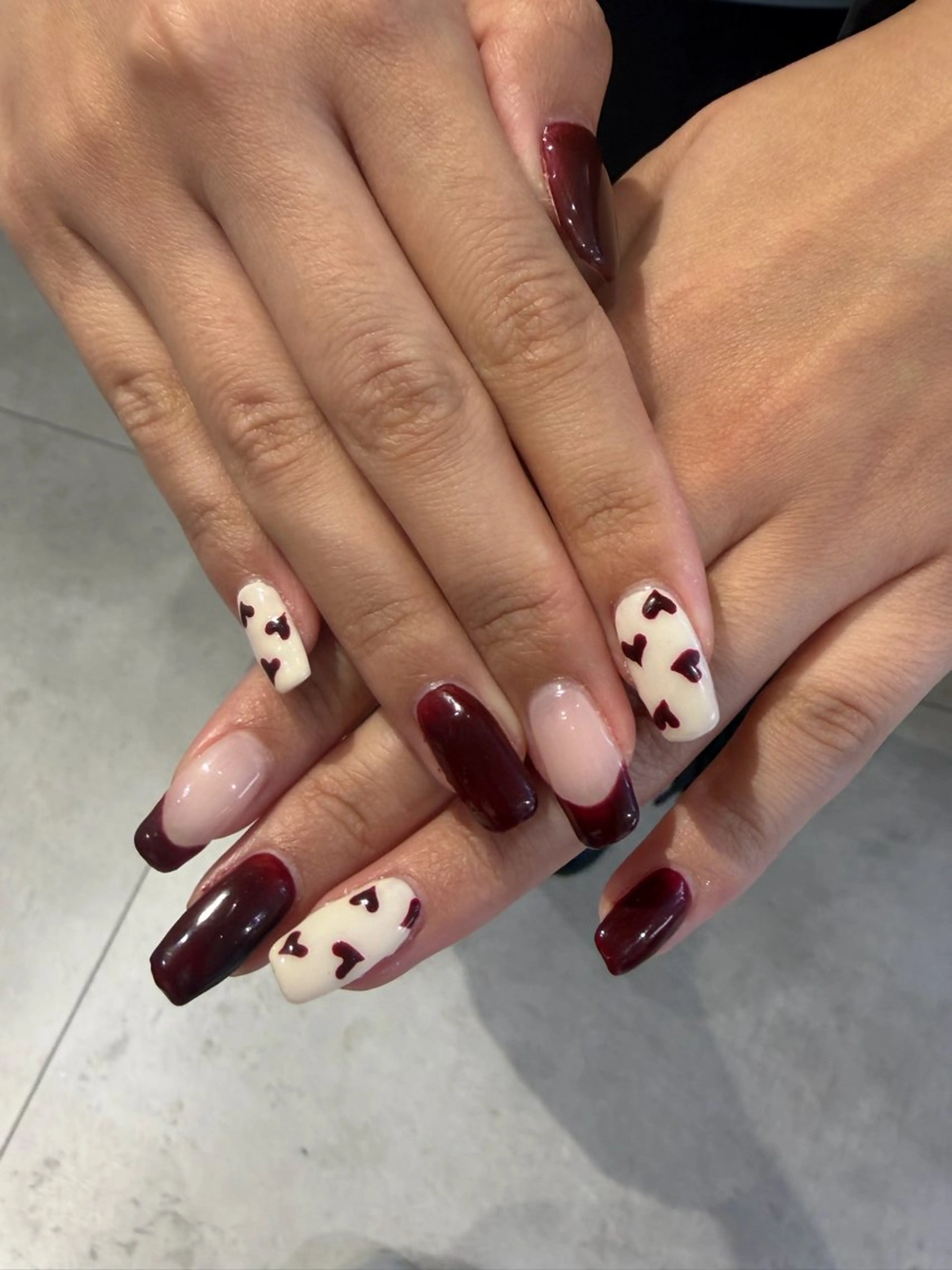 ネイル デザイン/ハッシュ レイヤー/senaのヘアスタイル