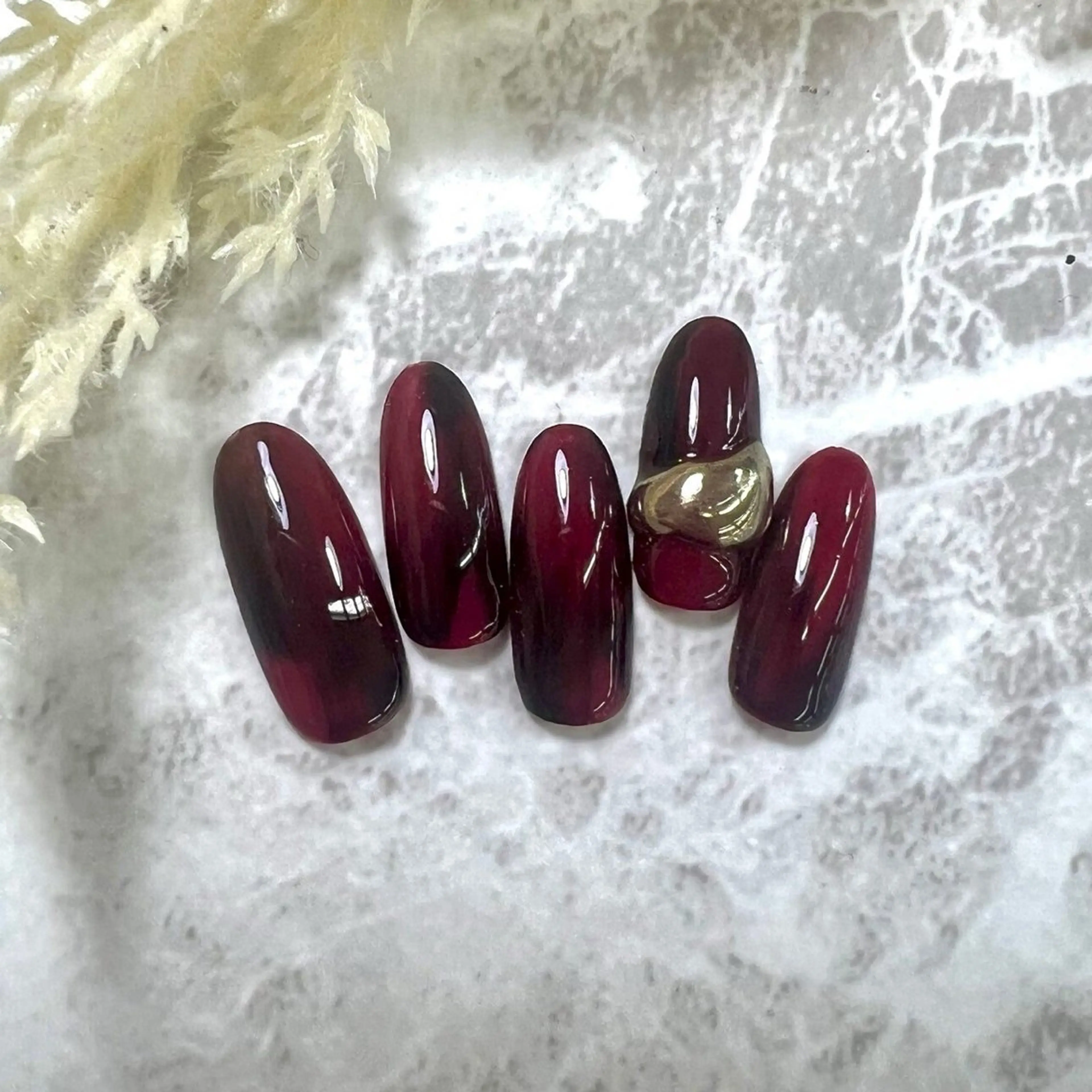 ネイル ⭐︎休業中の練習⭐︎ JNA認定講師髙橋のネイルデザイン