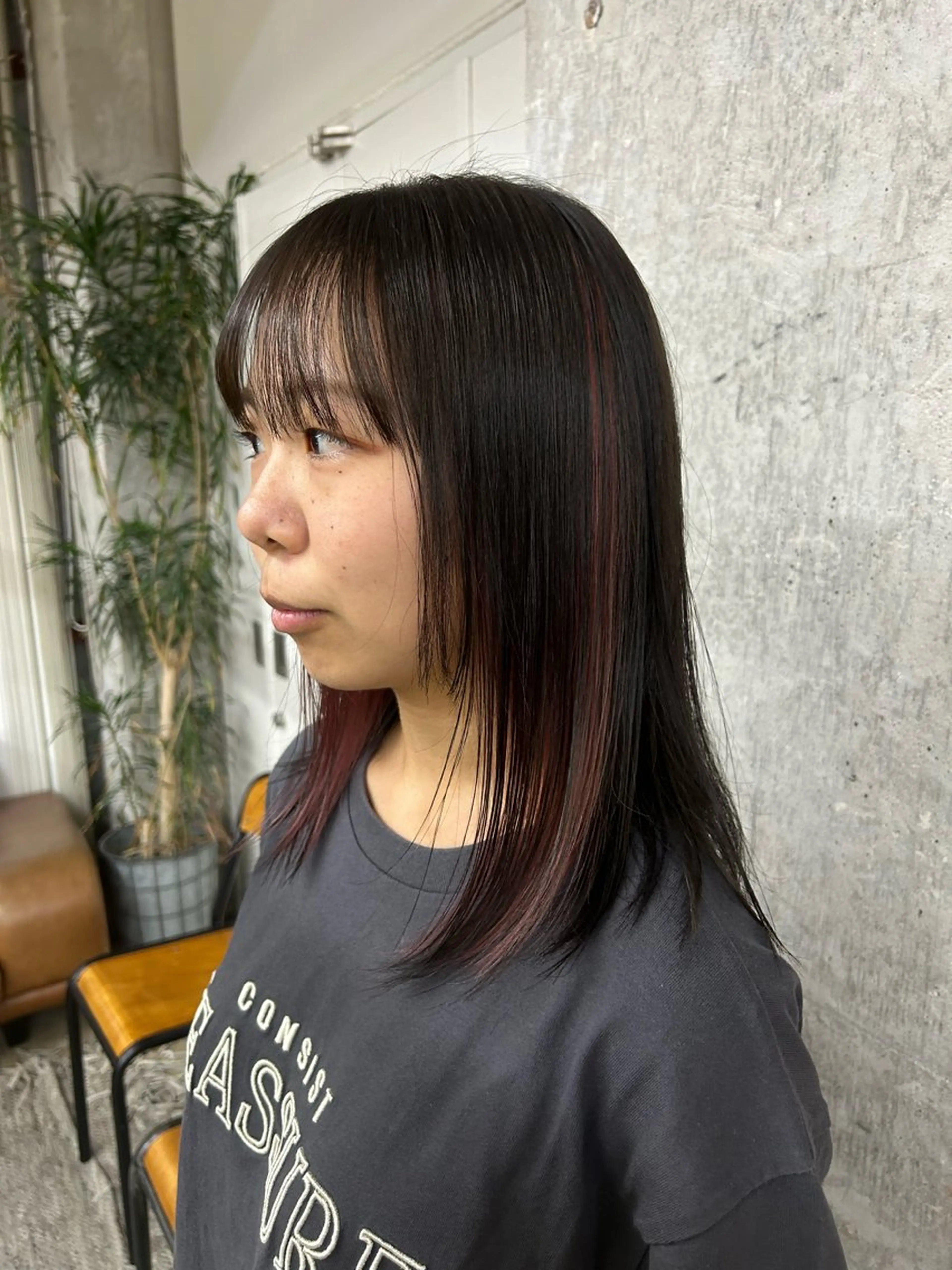 セミロング 伊藤ほのか /パーマ/オリーブのヘアスタイル