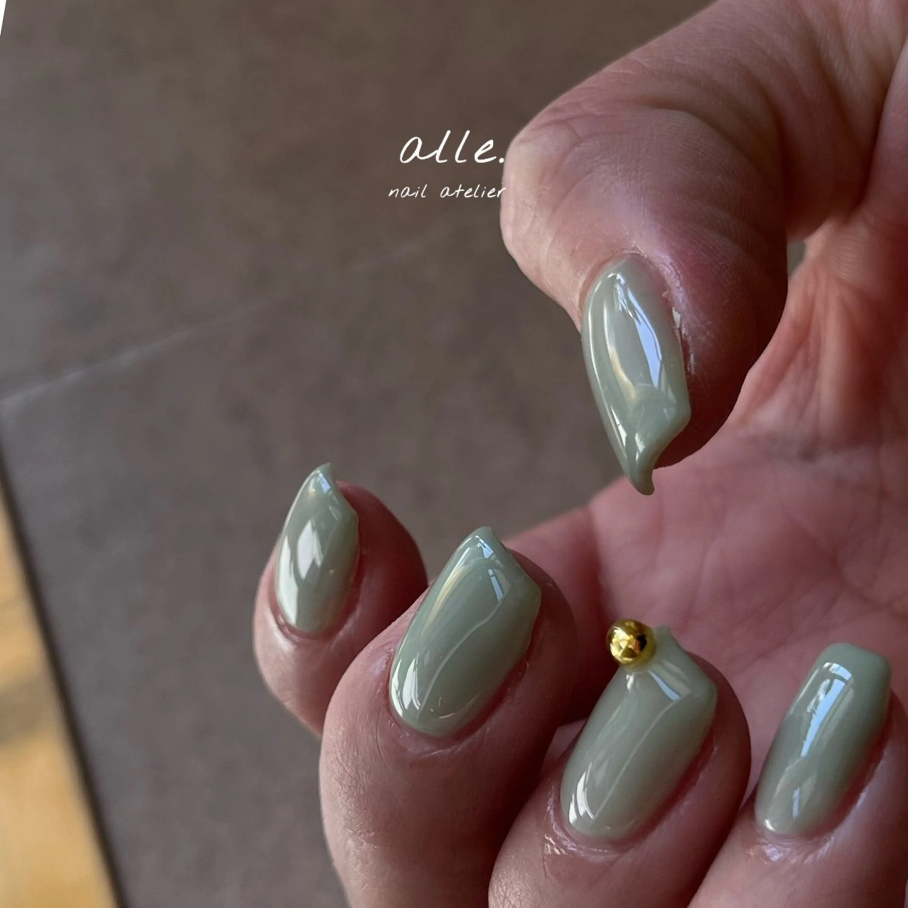 ネイル ハンドネイル atelier alle.のネイルデザイン