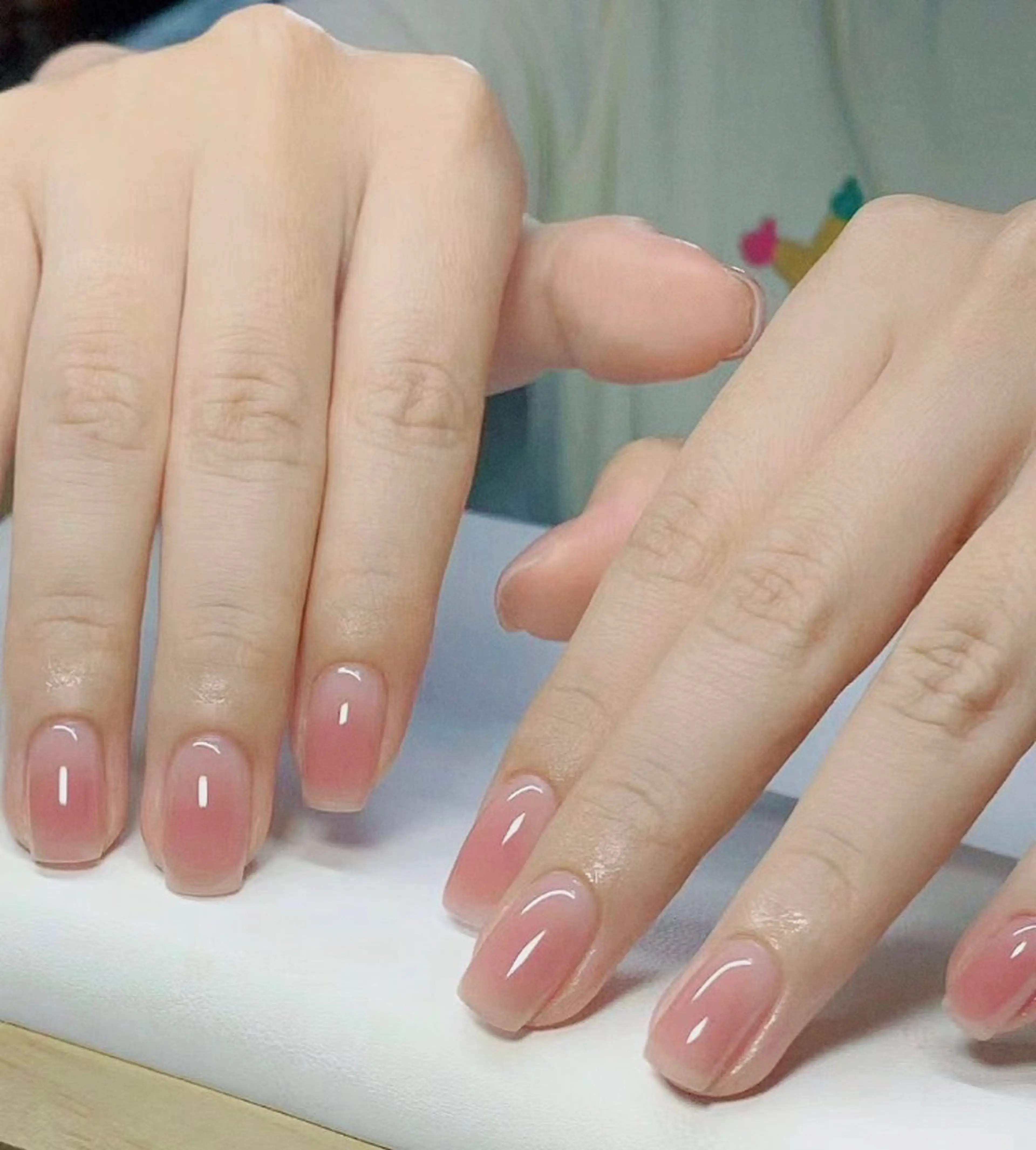 ✨ふんわり色づく【チークネイル】女らしさUP💕 💅の写真