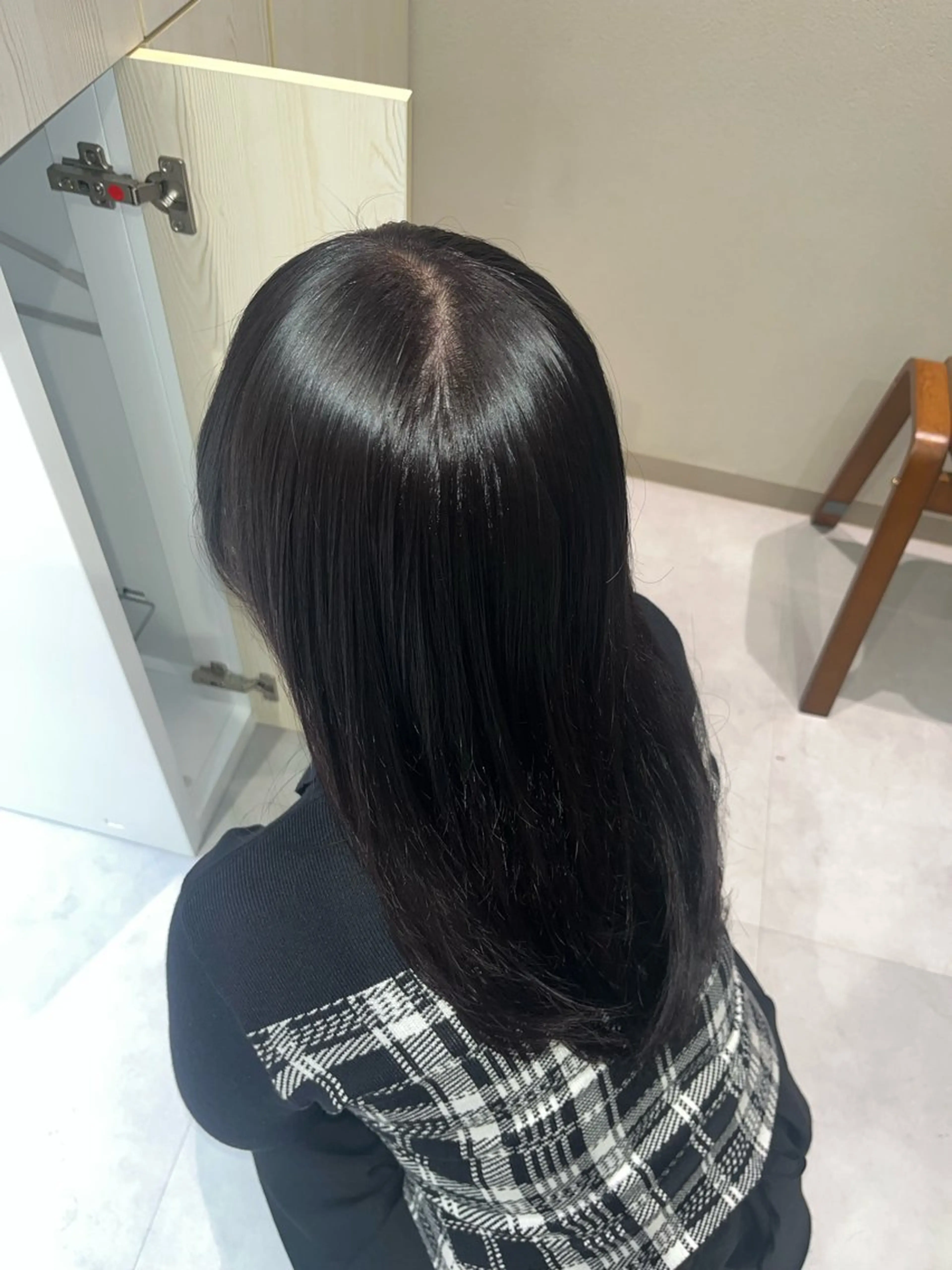 ヘアカラー 縮毛矯正 nano/縮毛矯正 /カラーモデル🎀のヘアスタイル