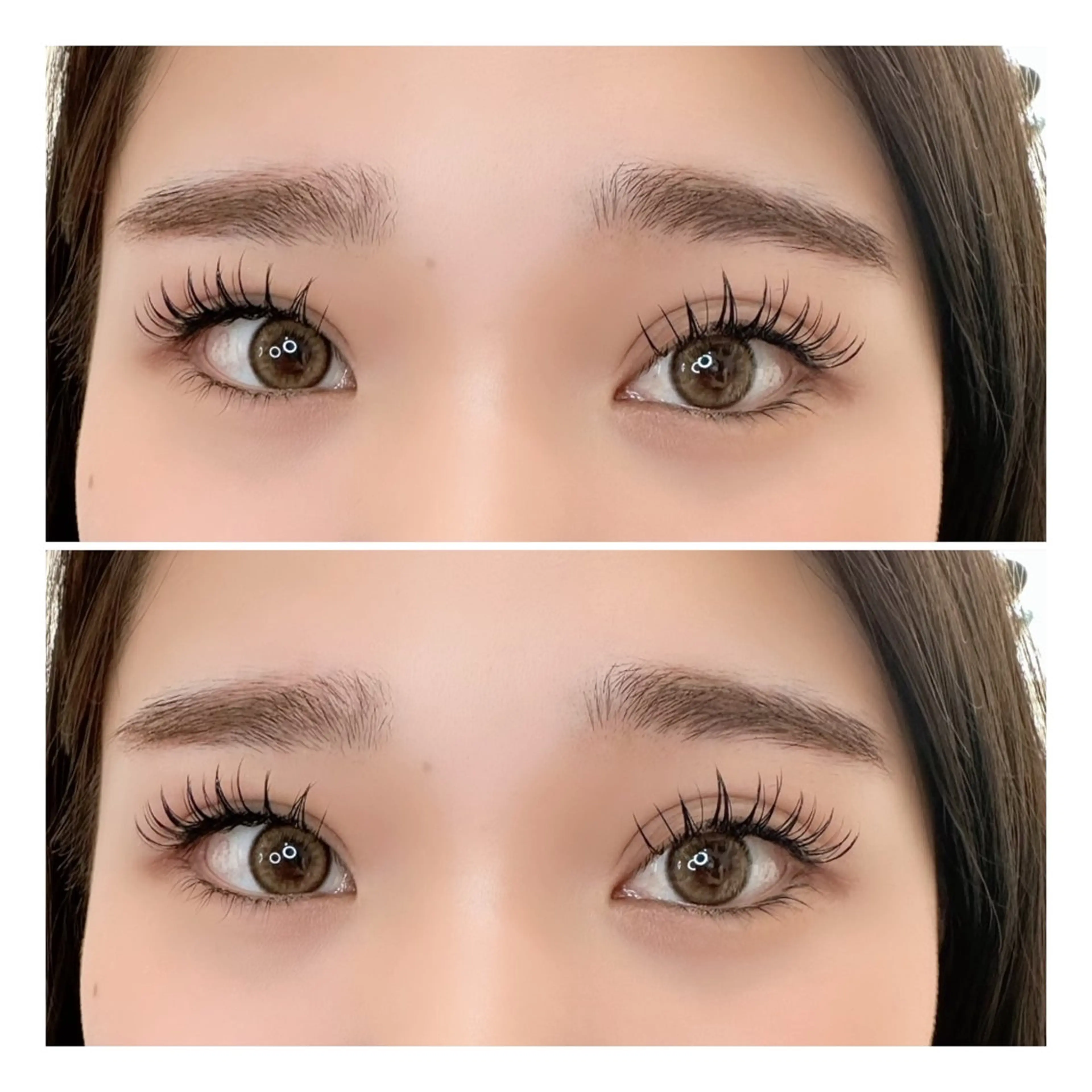 160本(オフ込)☆フラットラッシュ・セーブル・ミンク・オールブラウン☆の写真