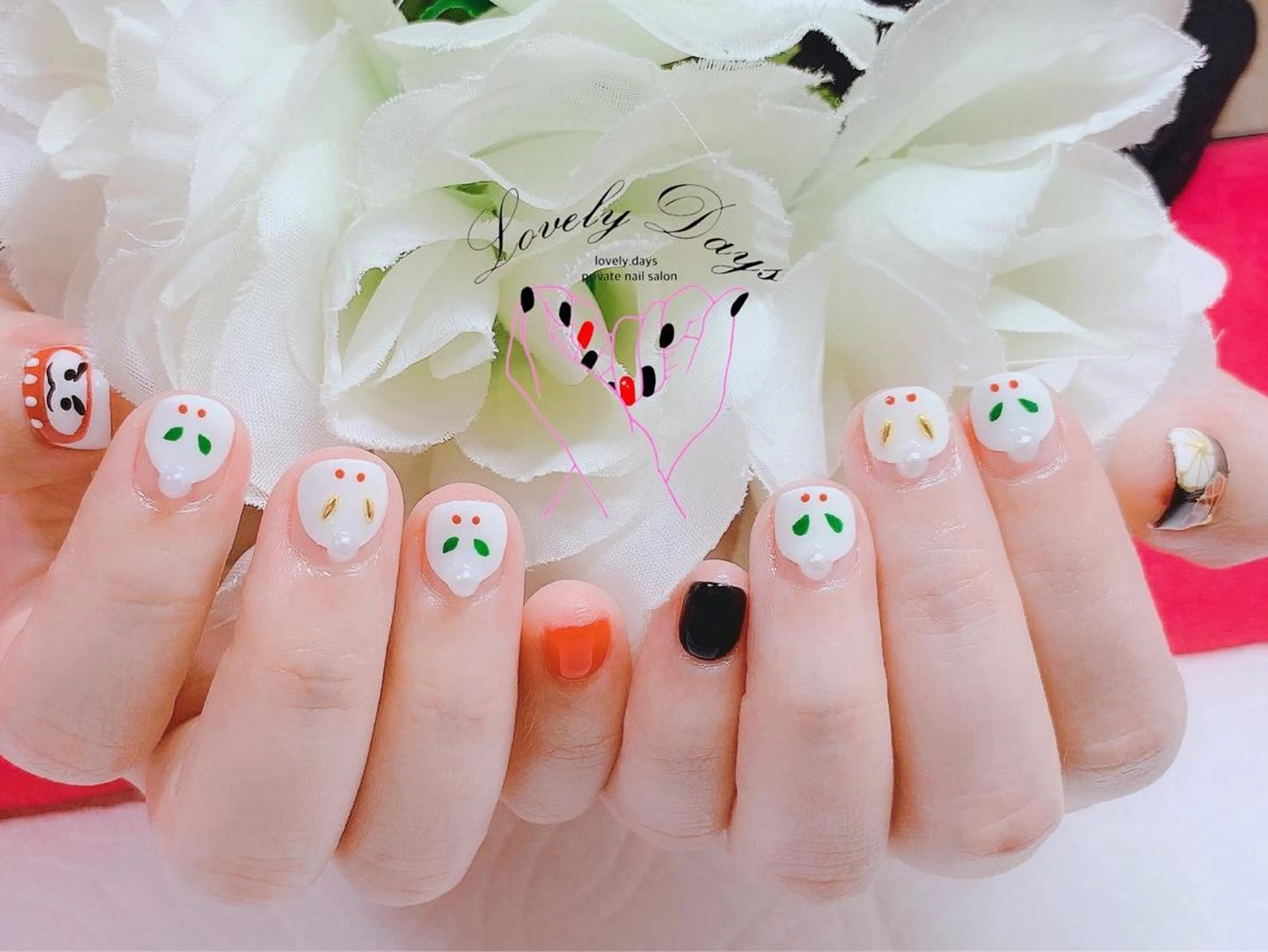 ネイル ミラーネイル シンプルネイル ハンドネイル LovelyDays ゆいのネイルデザイン