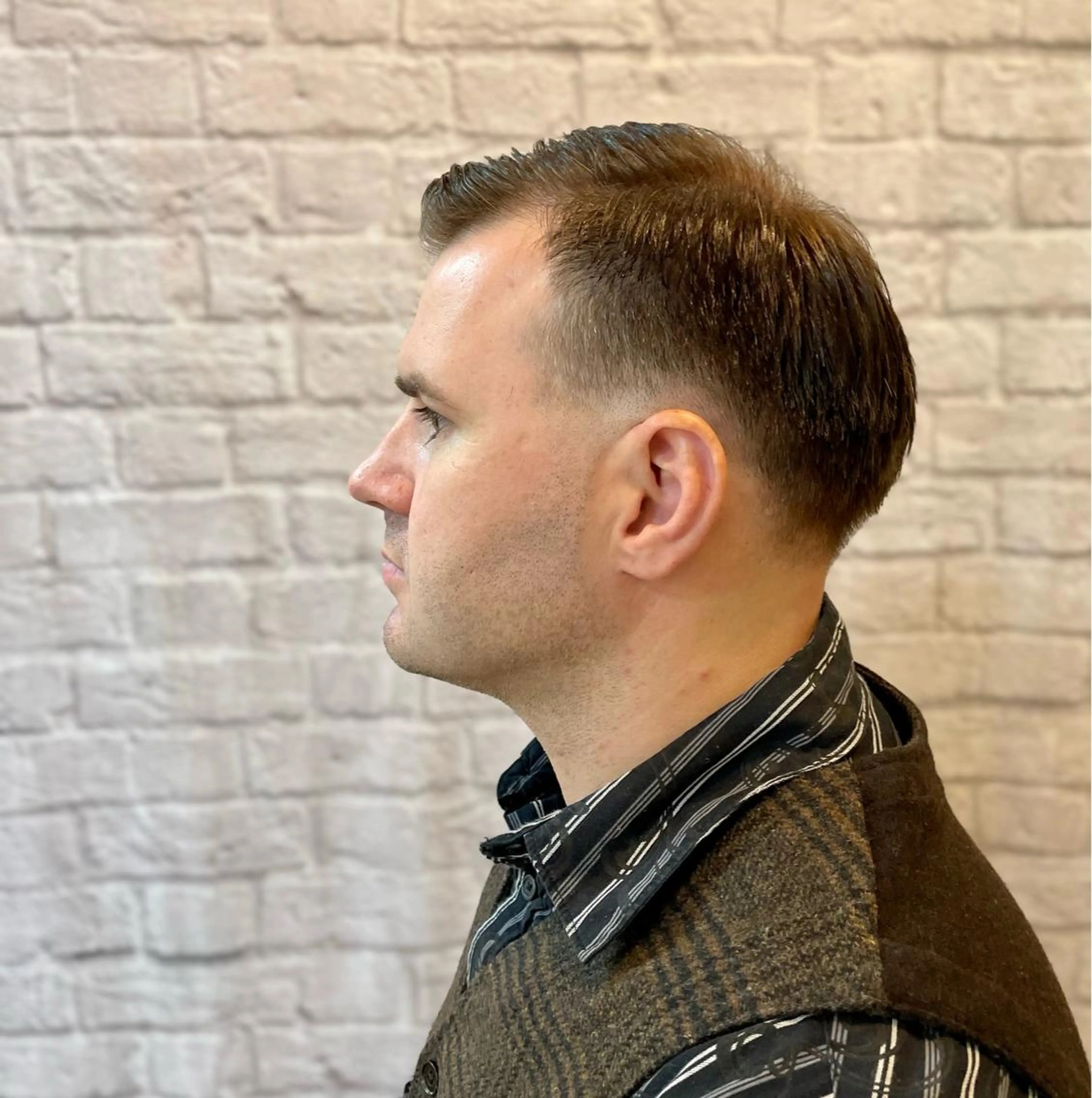 ショート メンズ カット 無料メンズカット❗️ 岡本晟我のヘアスタイル