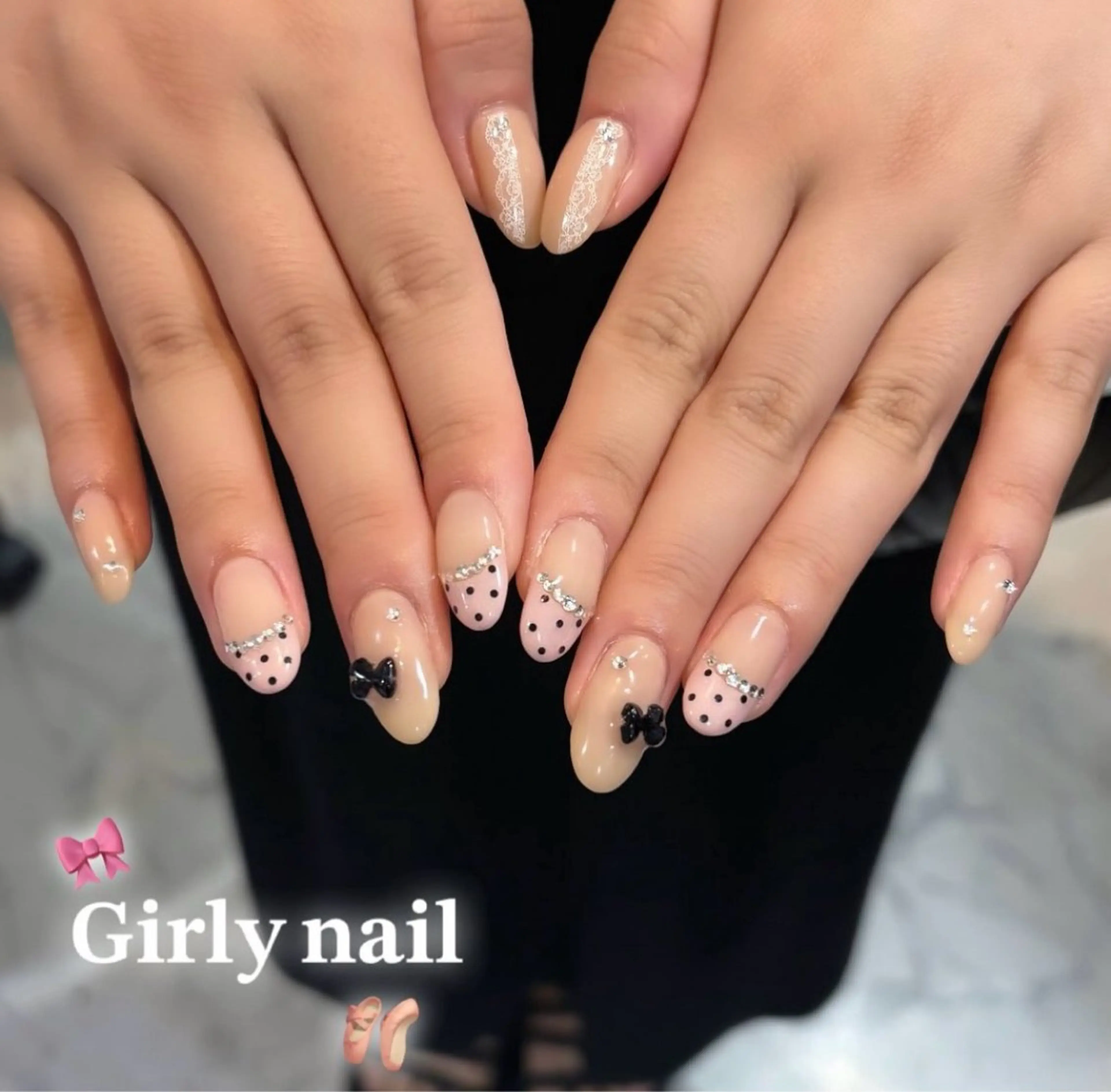 ネイル アートネイル ♡エルバイノリコ 吉澤【パラジェル有】のネイルデザイン