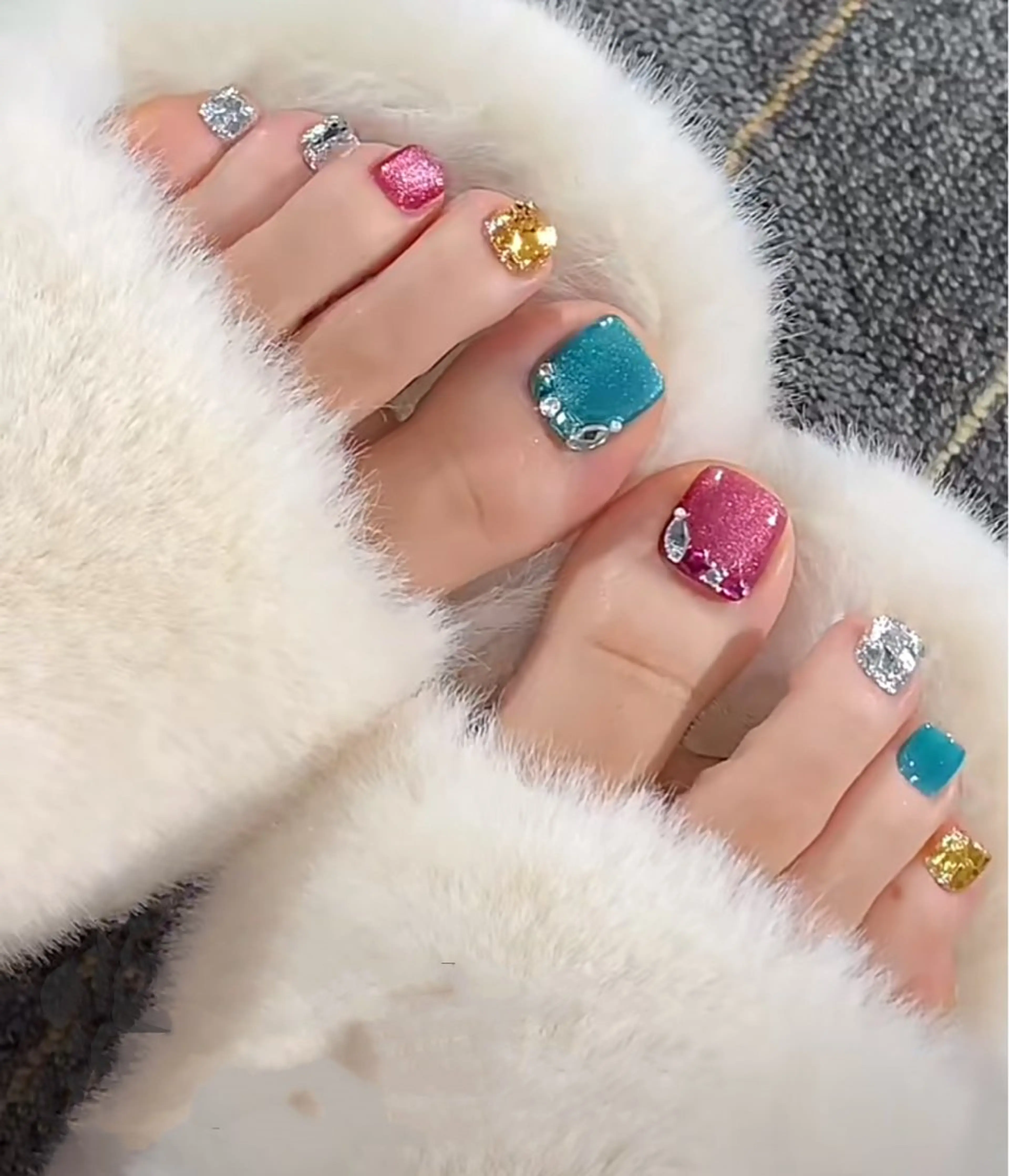ネイル フットネイル 持ち込み フットネイル Joliesse nail salonのネイルデザイン