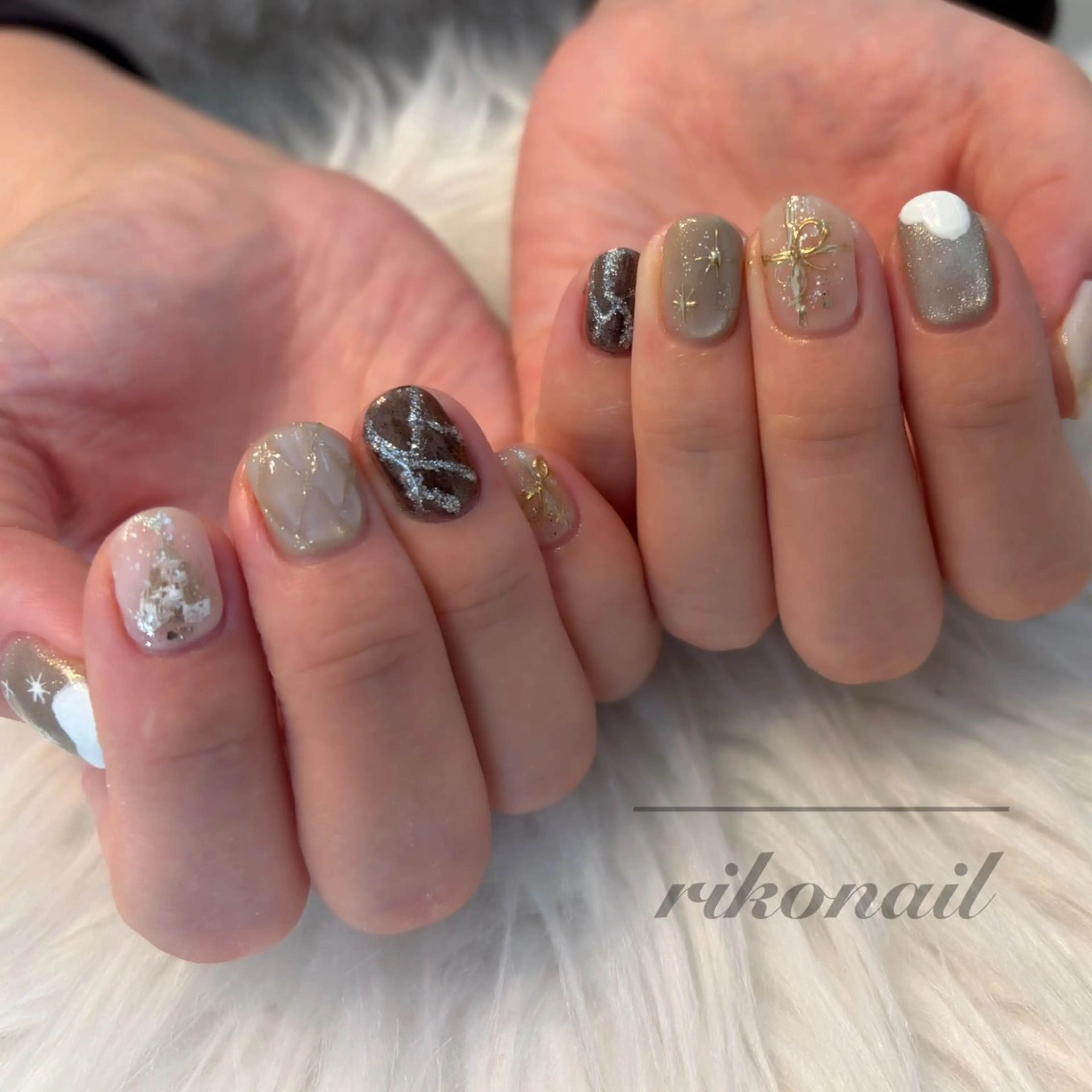ネイル ハンドネイル riko nailのネイルデザイン