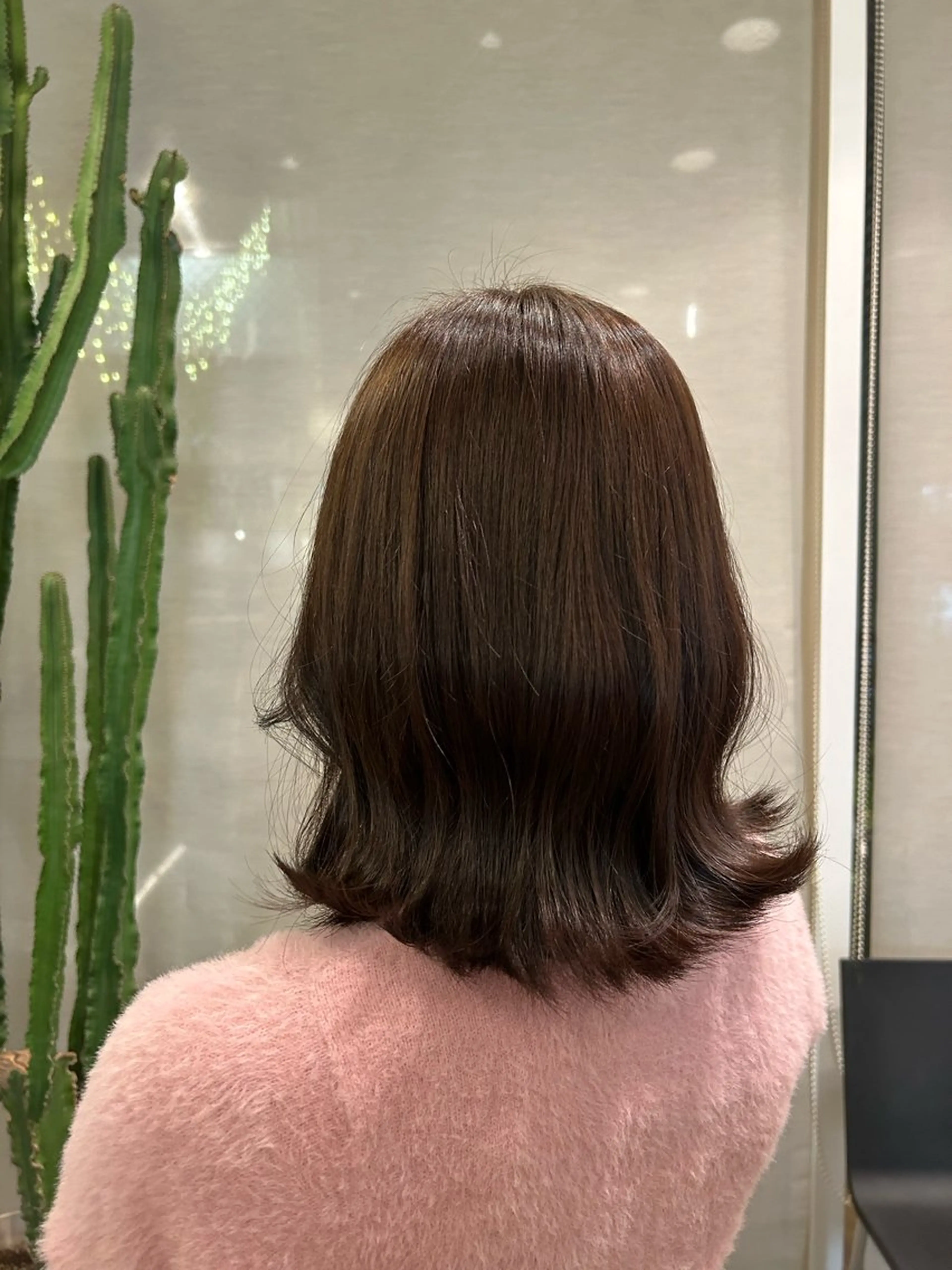 カラー アッシュ アッシュブラウン ブラウンカラー 透明感カラー nonoka/ボブ/ 暖色カラー/表参道のヘアスタイル