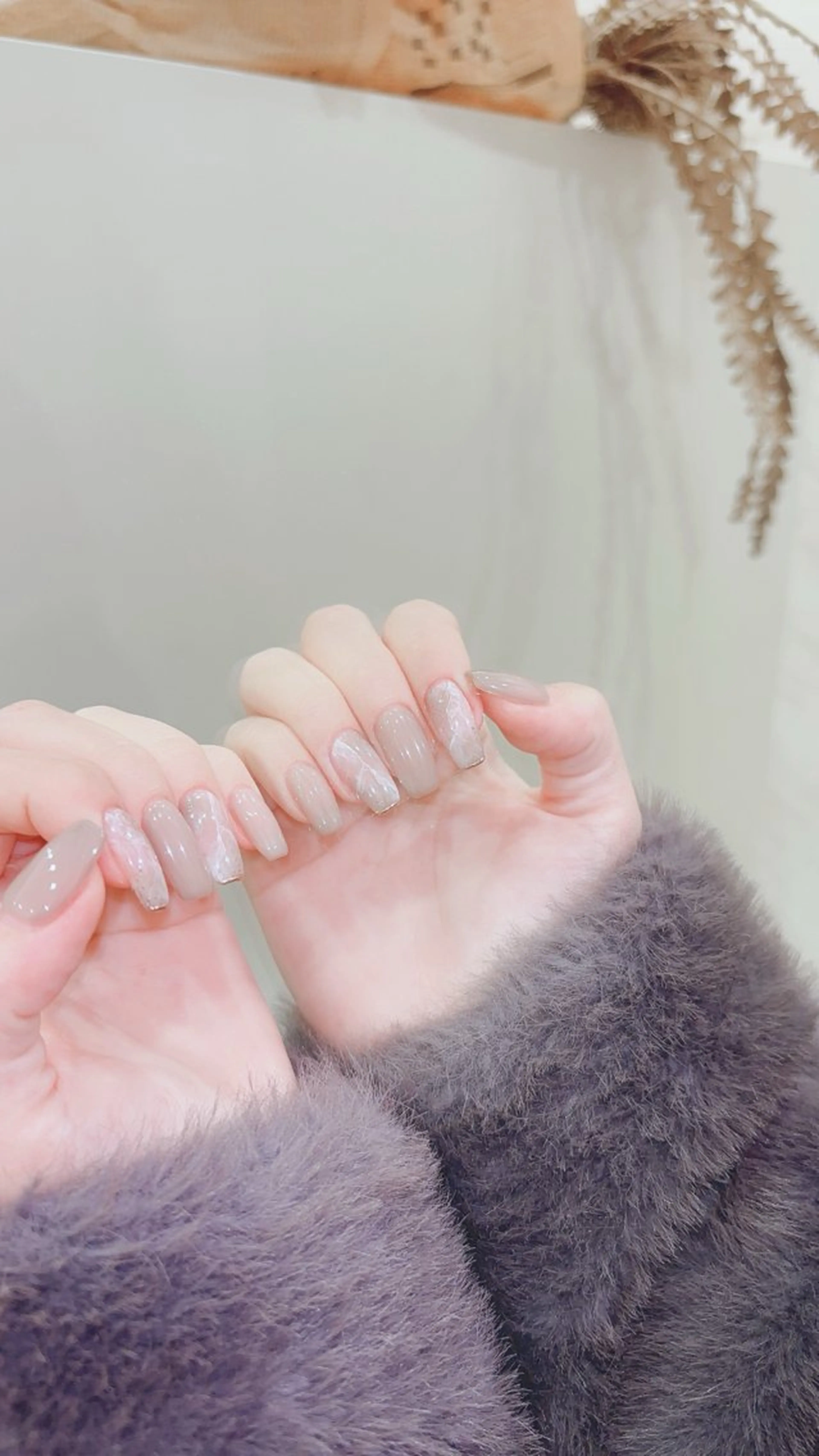 ネイル 大理石ネイル(マーブル) #arl 豊田店　小島あいののネイルデザイン